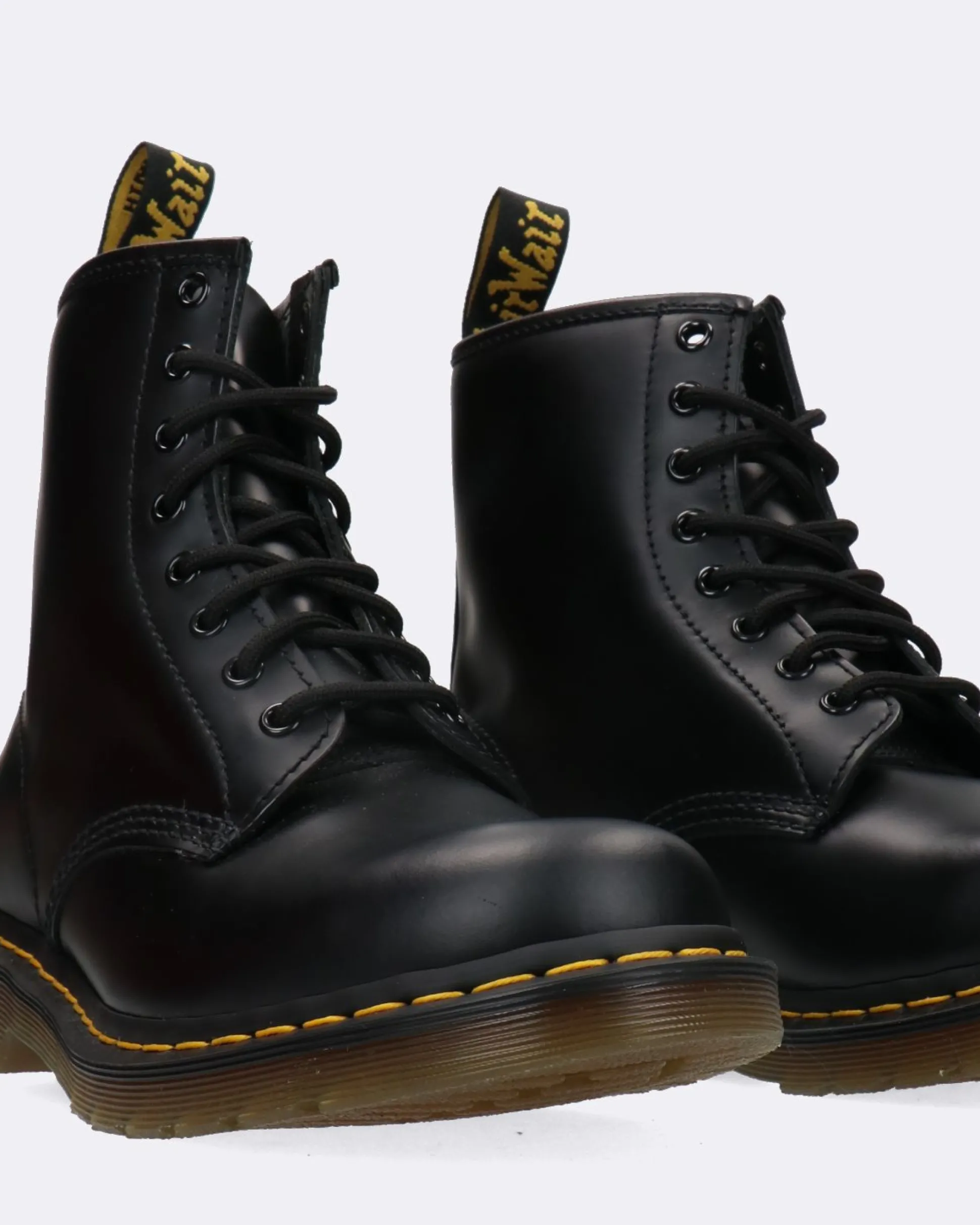 Anfibi 1460 Black Smooth