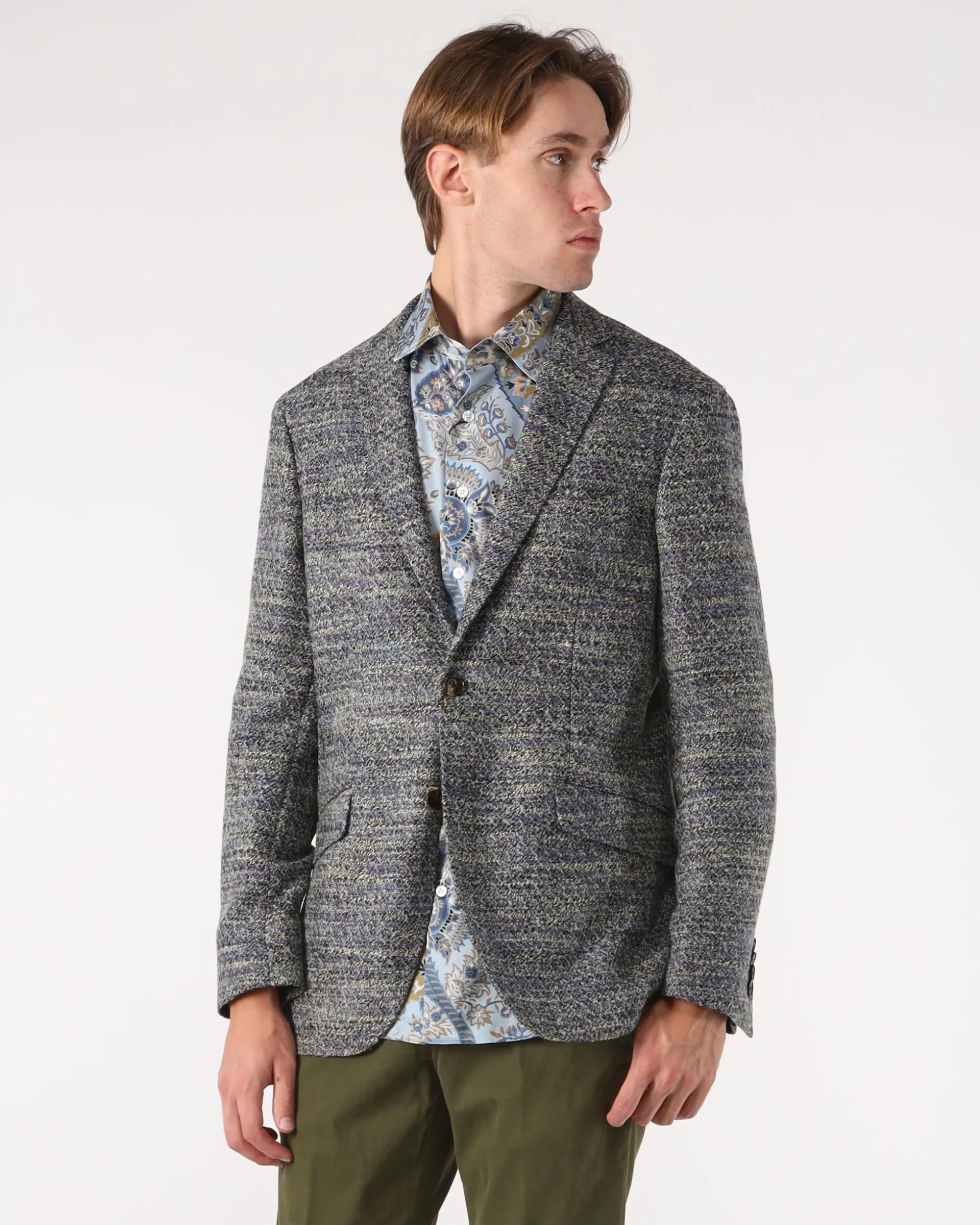 Blazer in misto lana