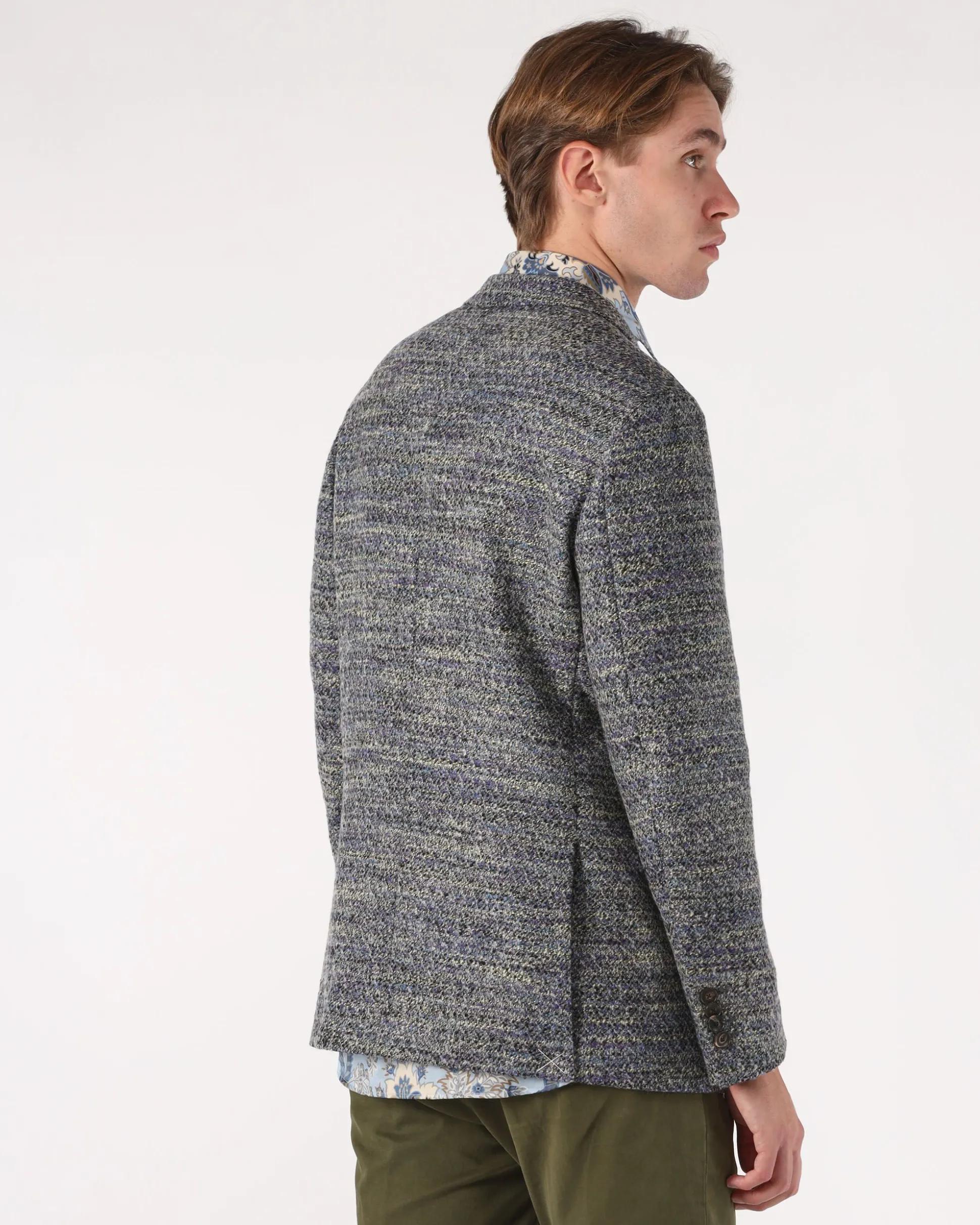 Blazer in misto lana