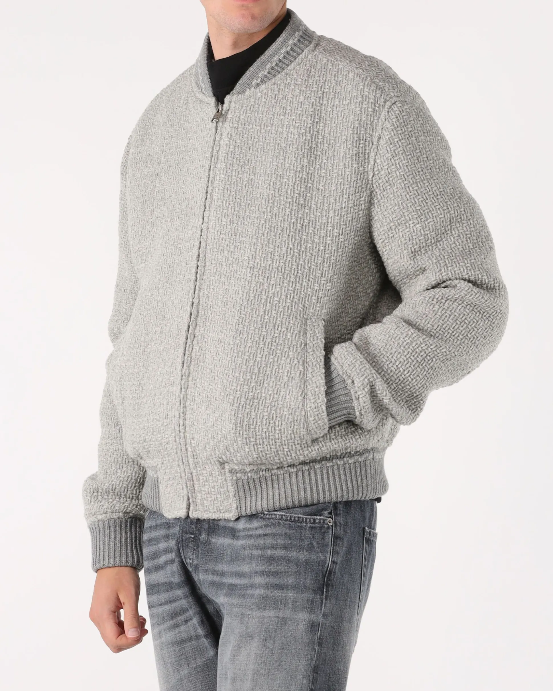 Bomber in lana