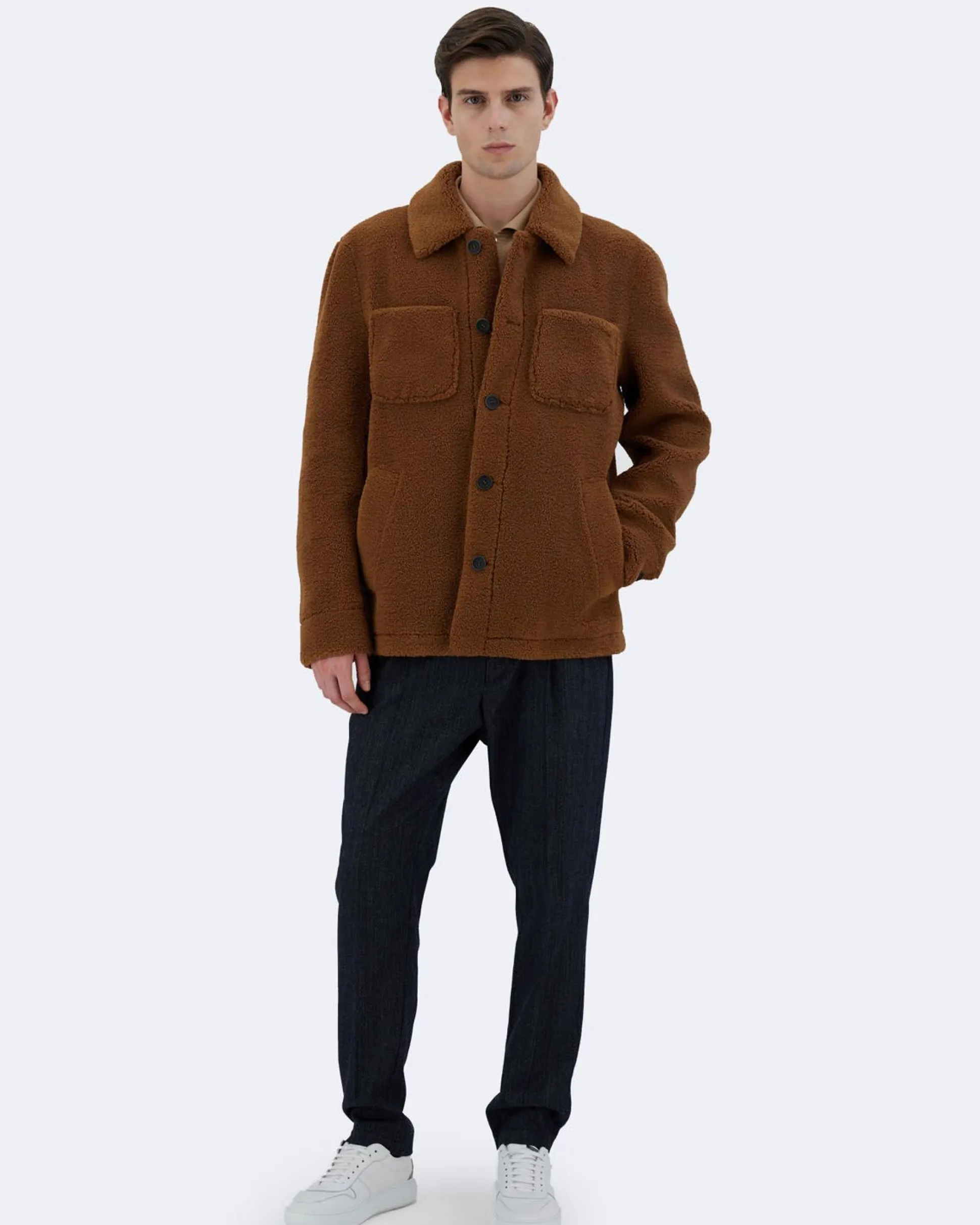 Camicia in new eco fur