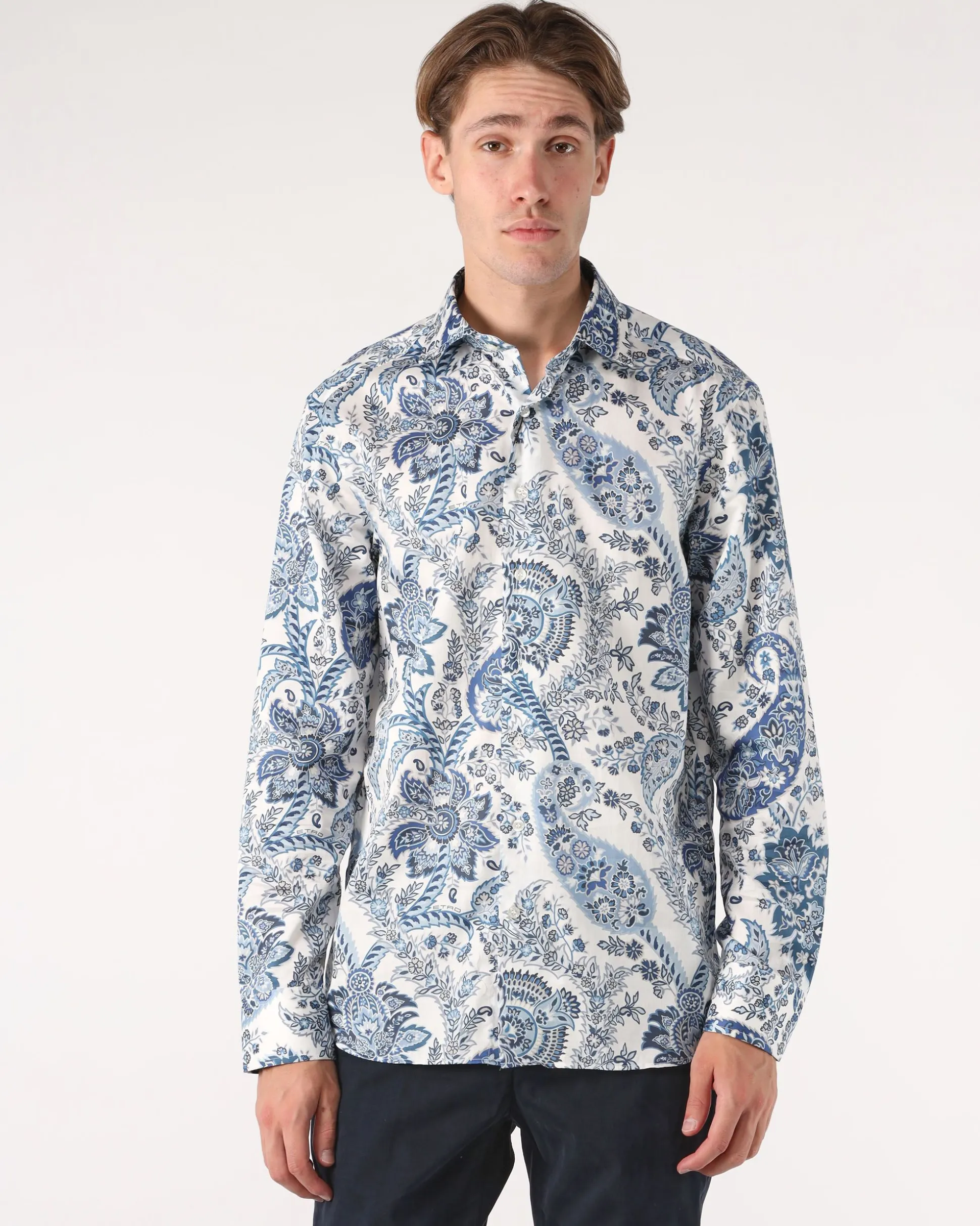 Camicia paisley floreale