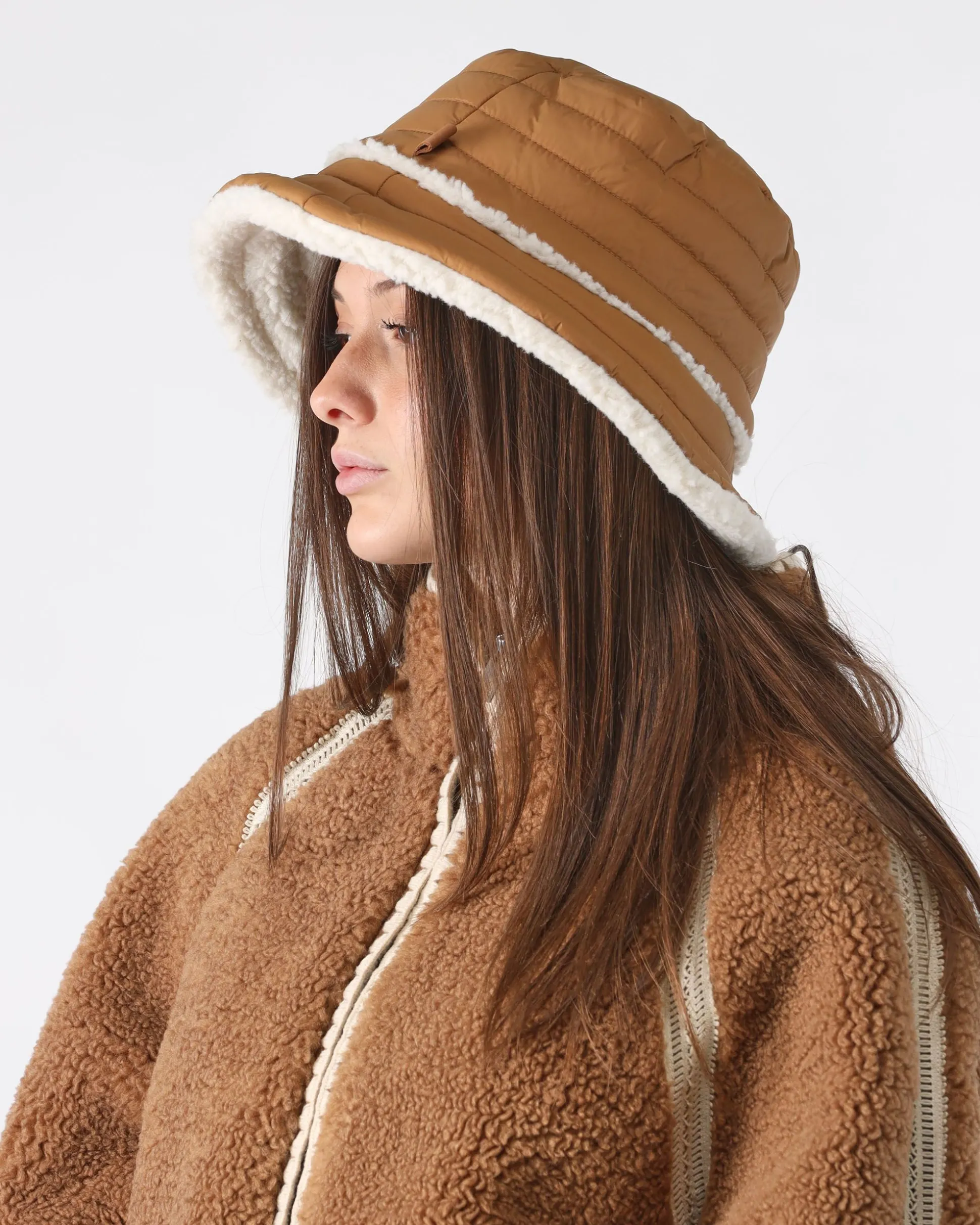 Cappello Uggfluff Reversibile Marrone