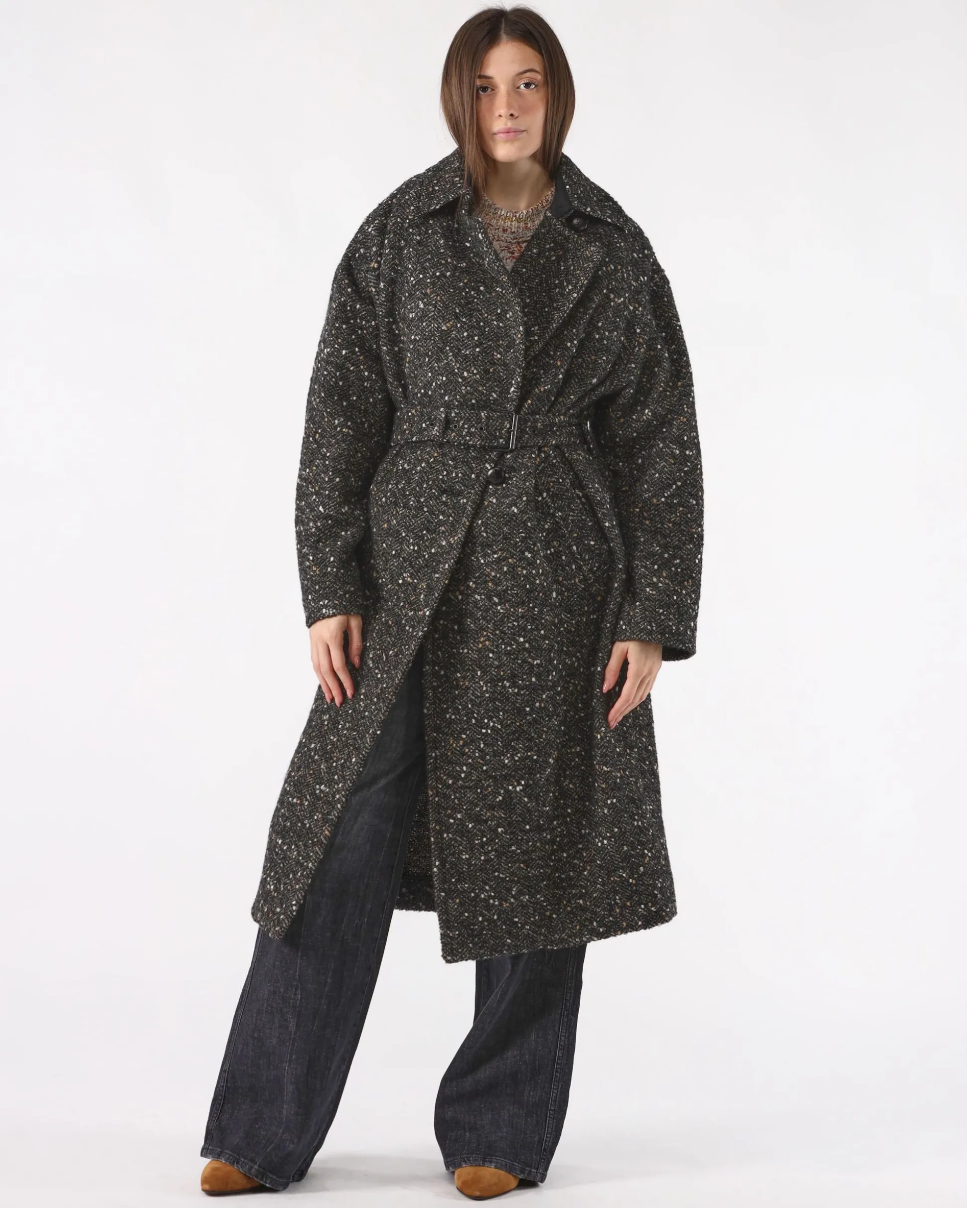 Cappotto Horia Nero