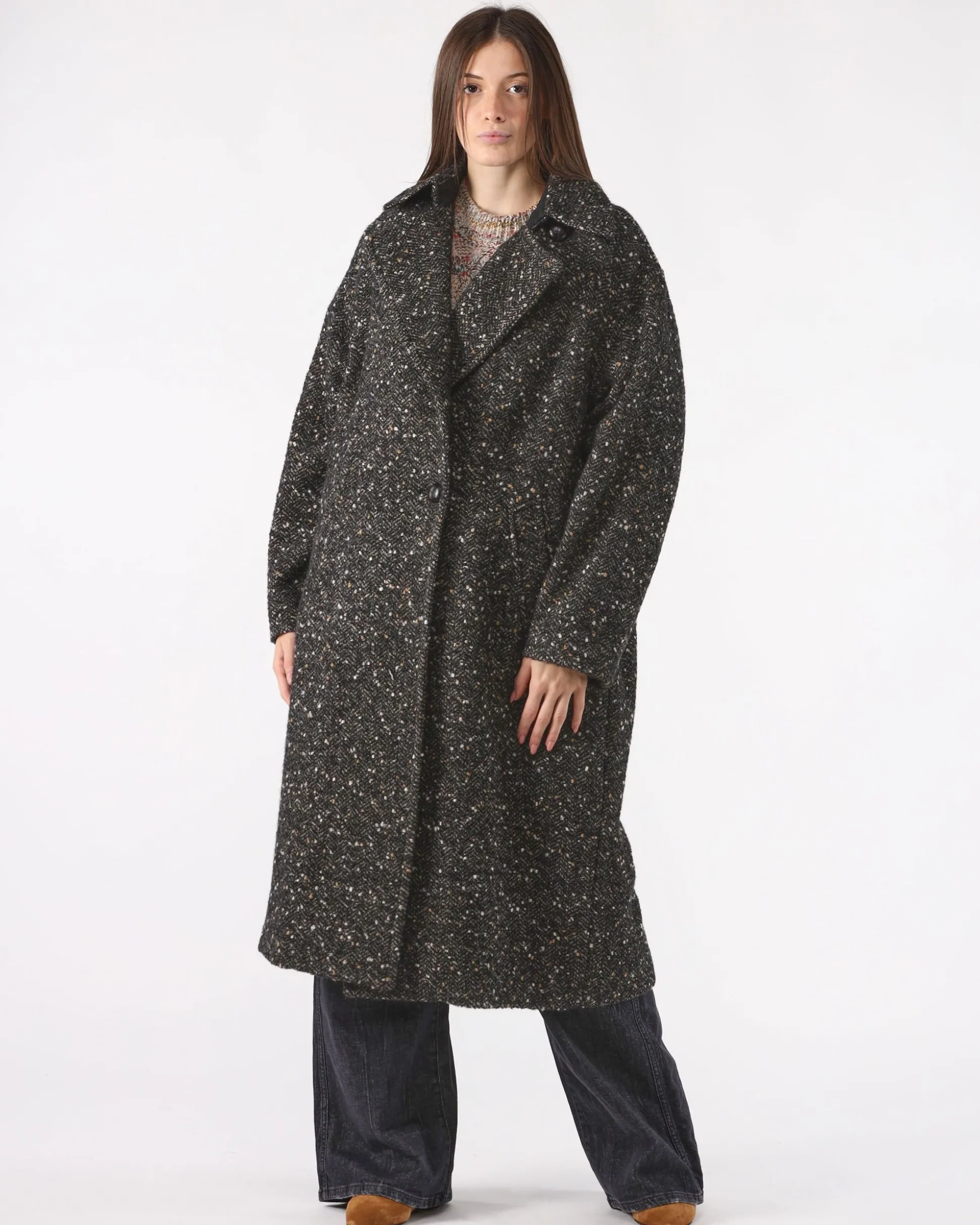 Cappotto Horia Nero