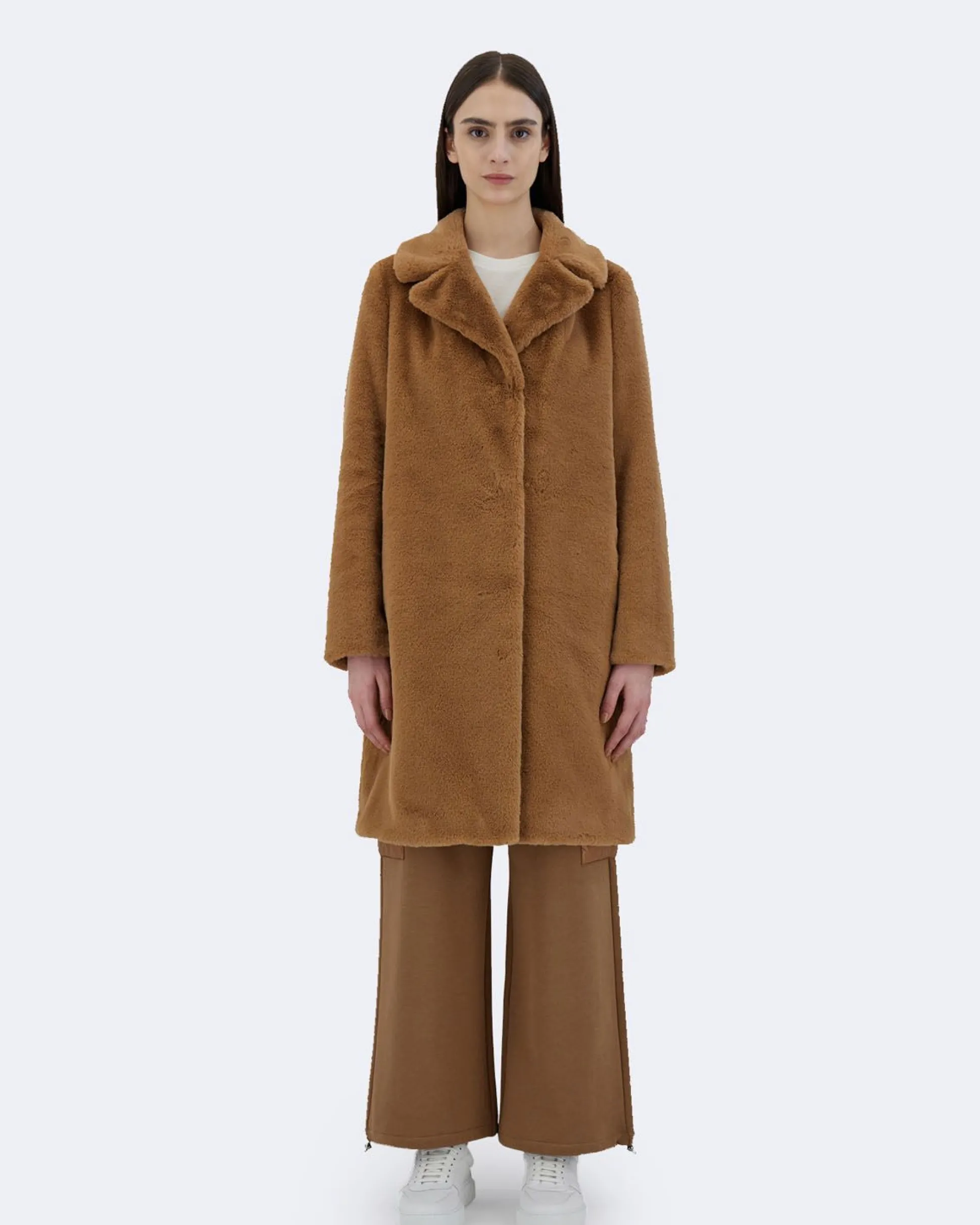 Cappotto in soft faux fur