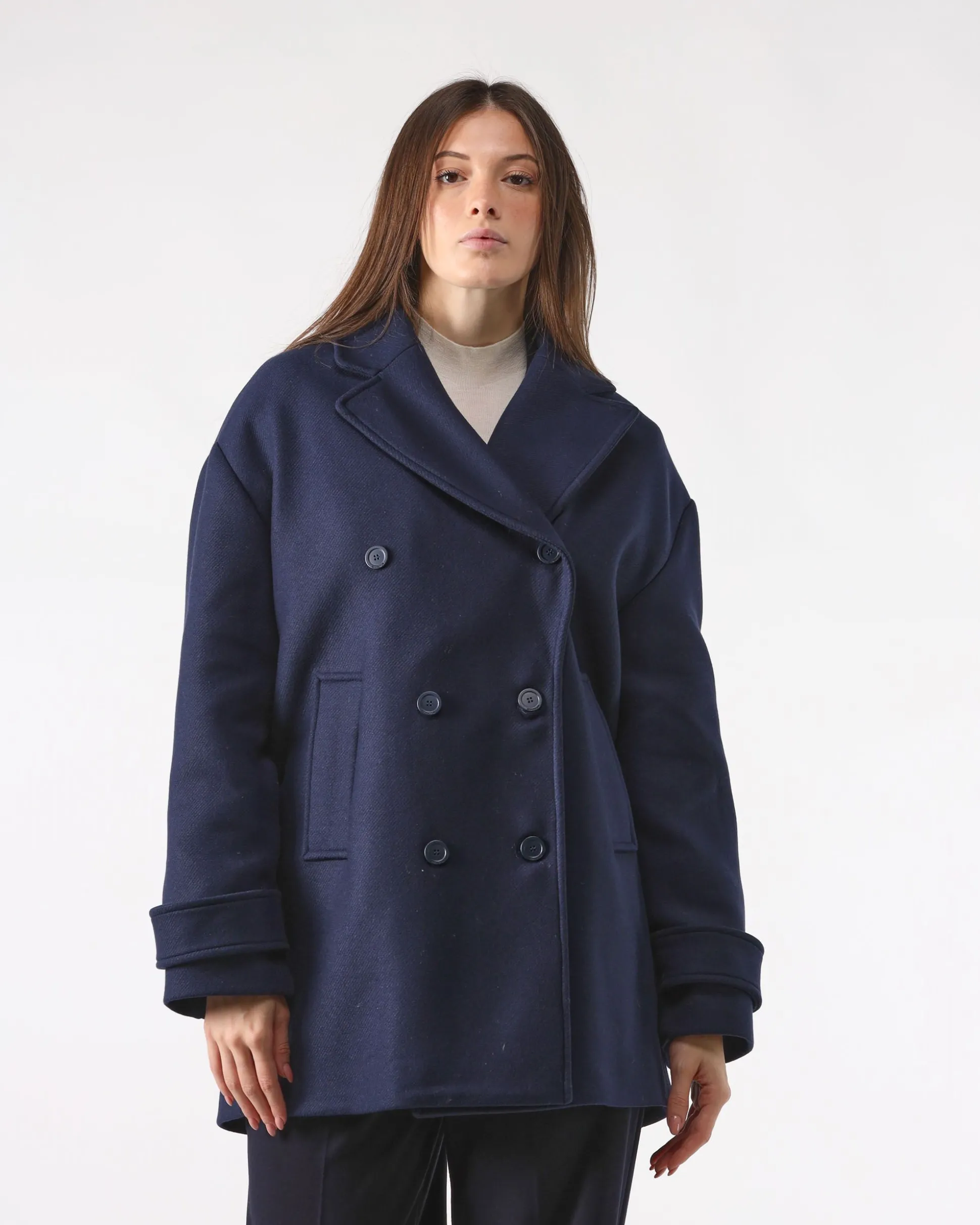 Cappotto Melanie Blu