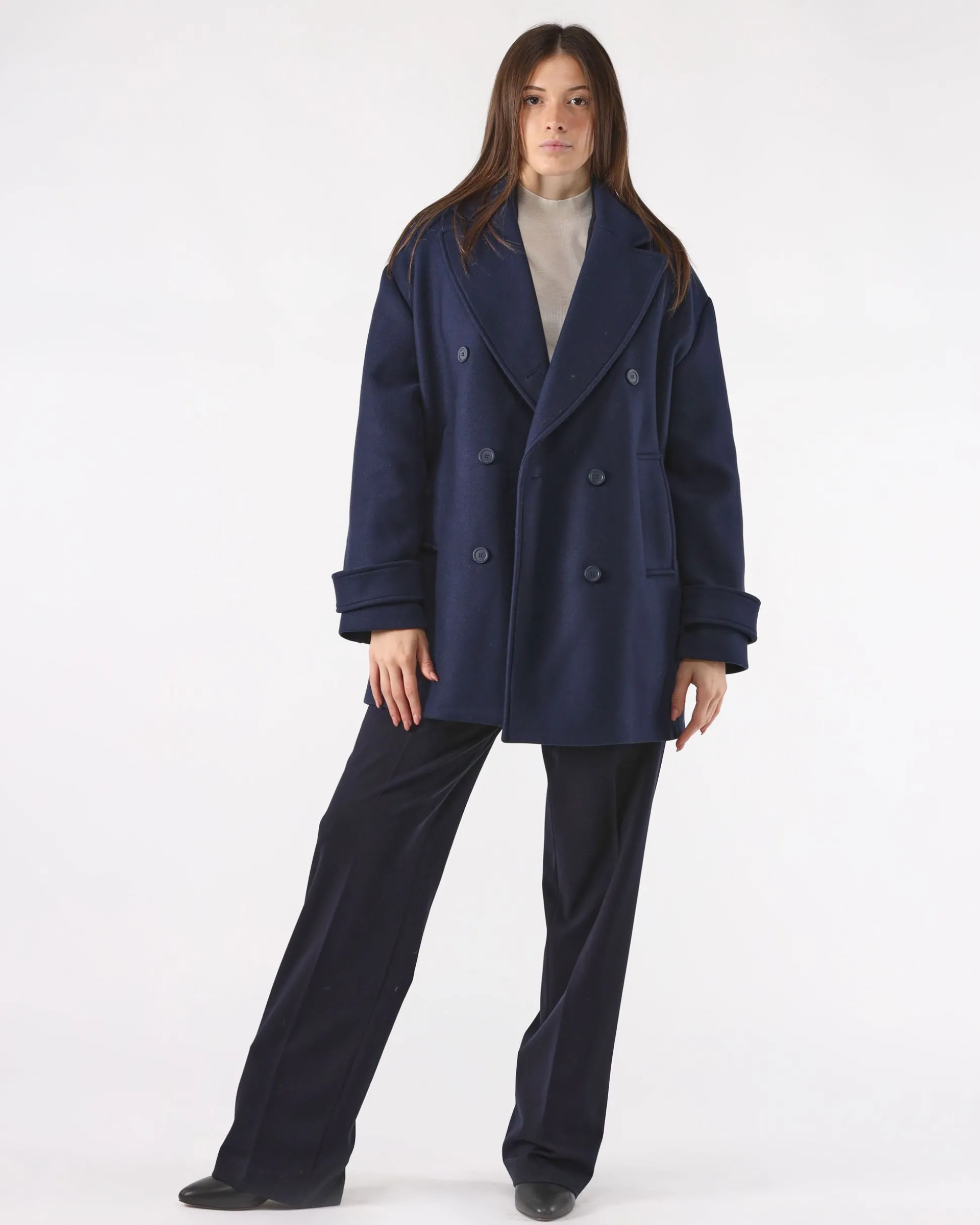Cappotto Melanie Blu