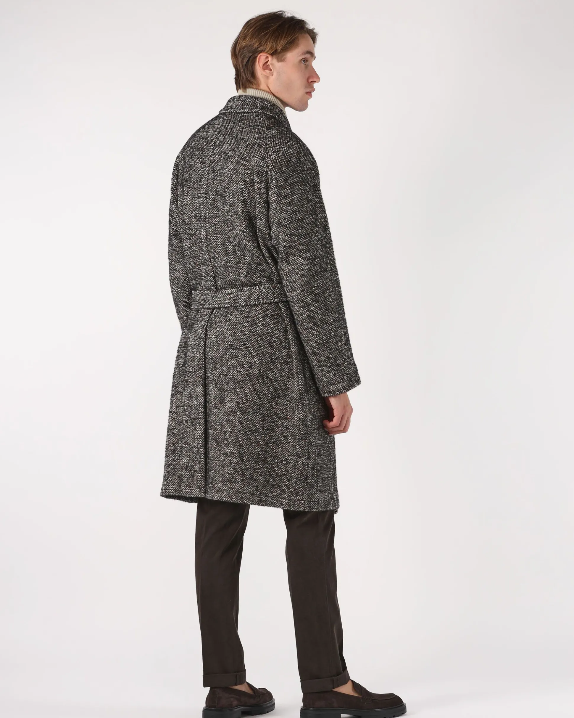 Cappotto Salomon lungo con cintura
