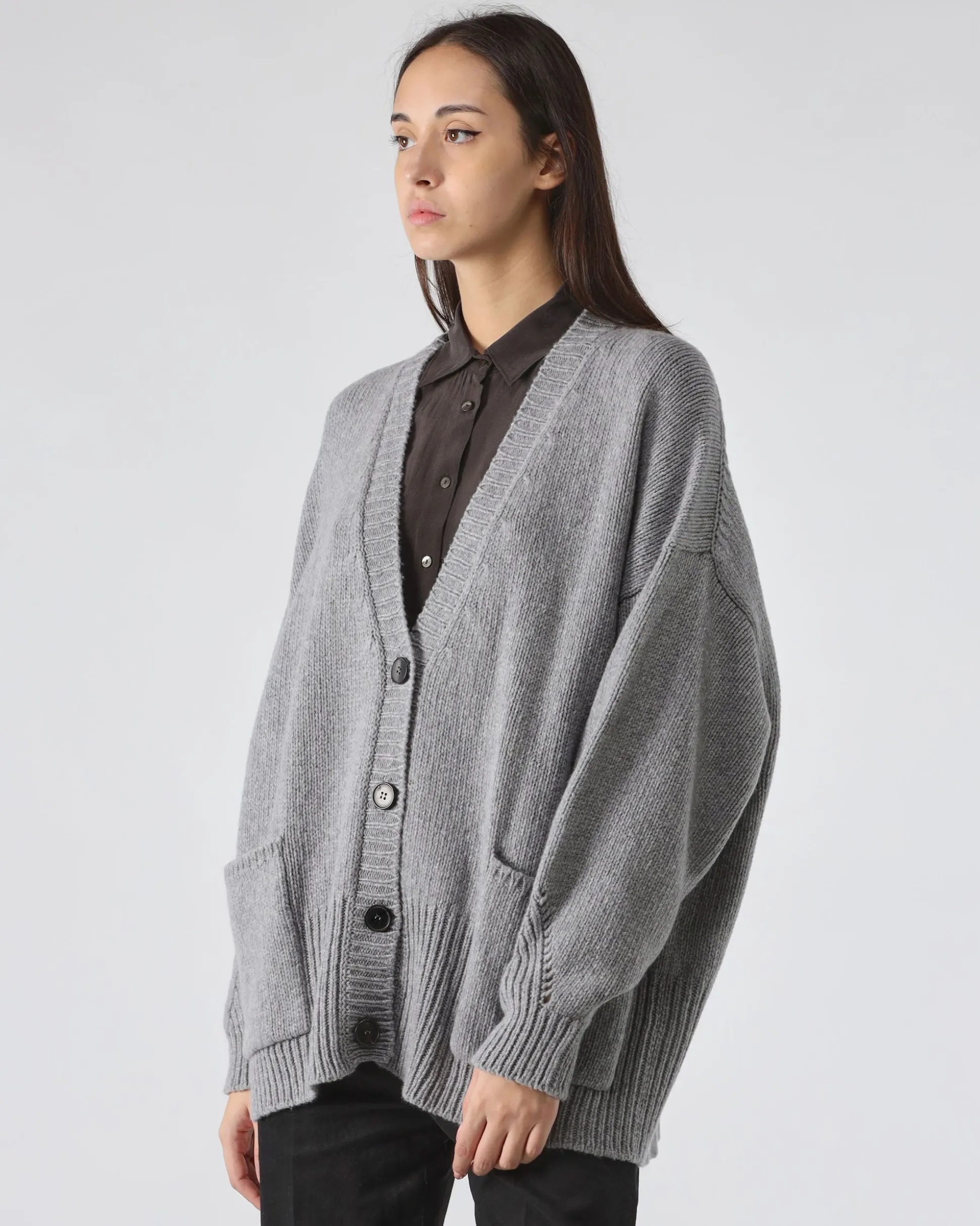 Cardigan in lana Cacha