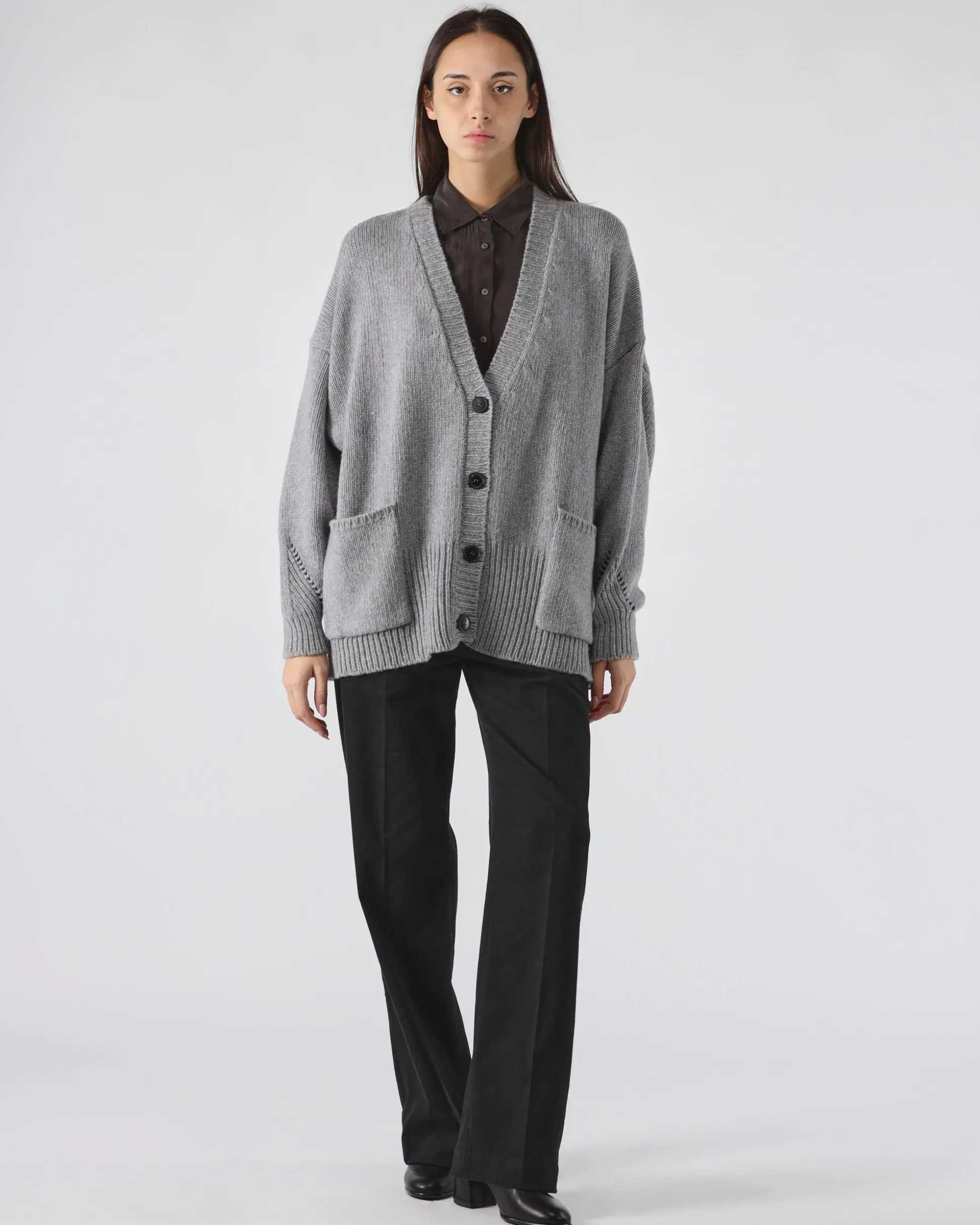 Cardigan in lana Cacha