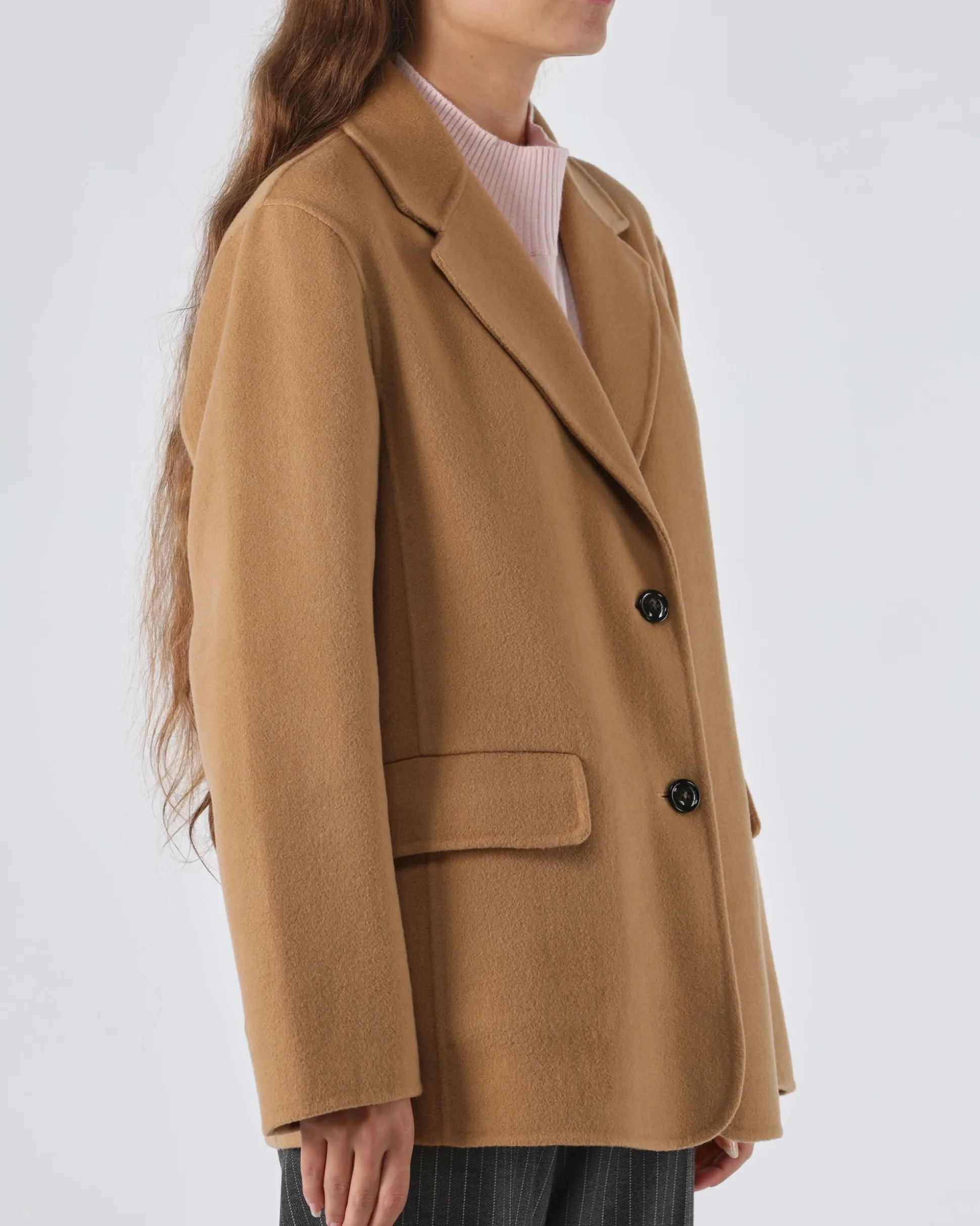 Double wool blazer