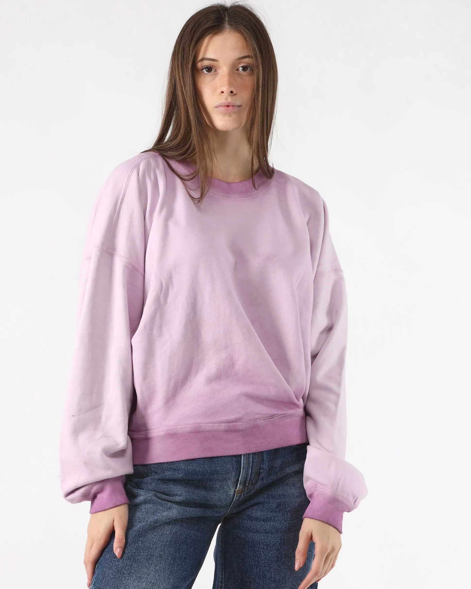 felpa_girocollo_rosa_of_r_3.webp Felpa Girocollo Rosa of Rosa color for only 147.5 in Donna - Abbigliamento - Felpe - Felpe Girocollo - Saldi - Saldi - Abbigliamento - Black Week - Black Friday - Flash Promo - Special Price at Main Website Store, Main Website.