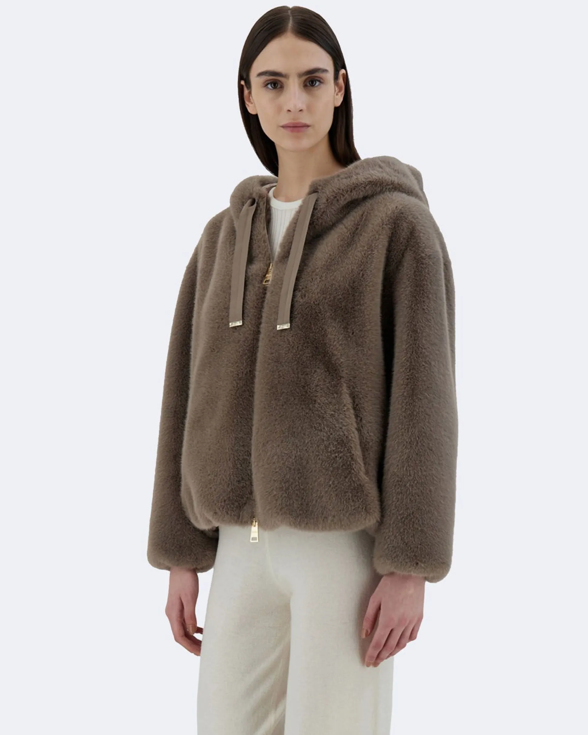 Felpa in faux mink fur