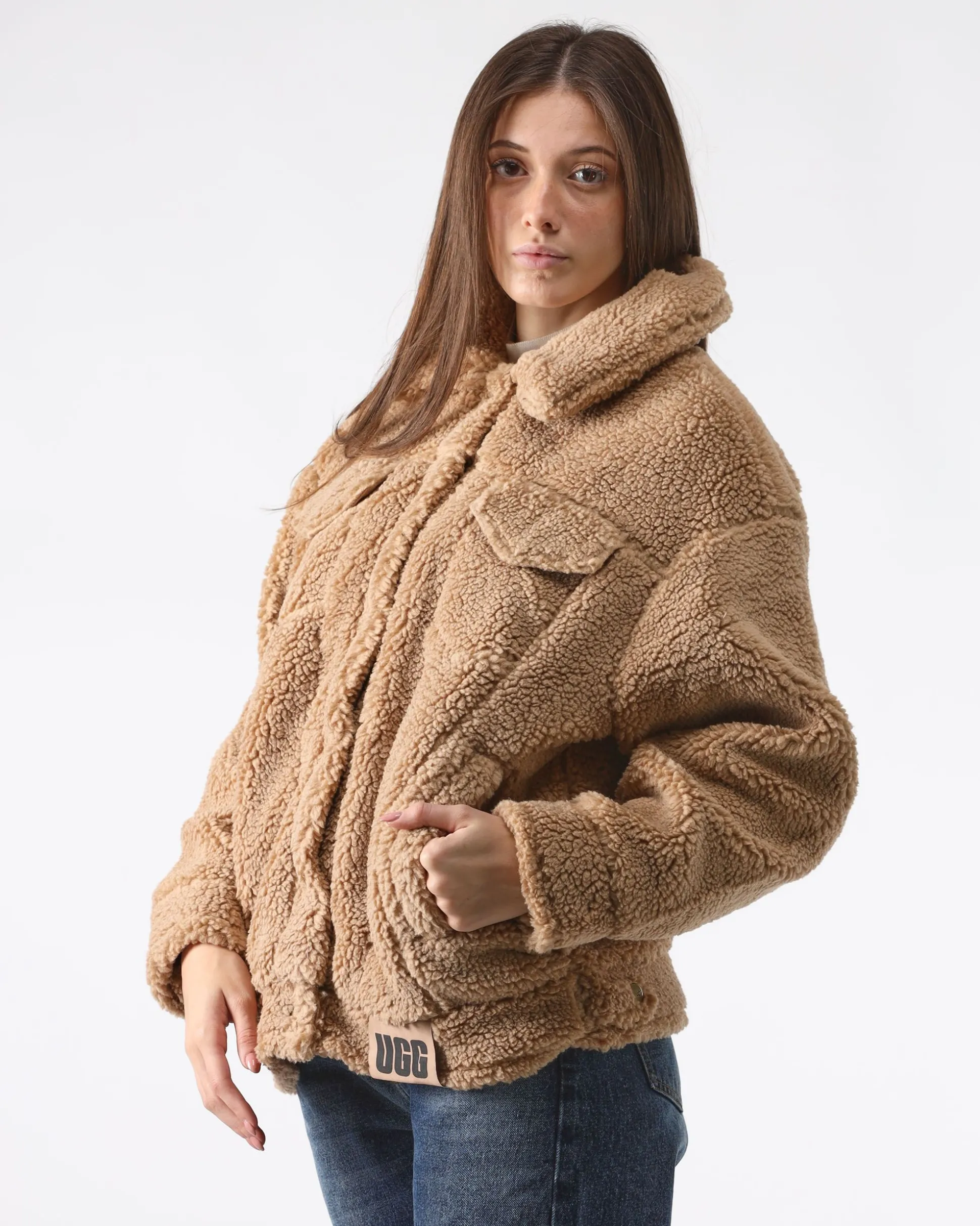 Giubbotto Frankie Sherpa Beige