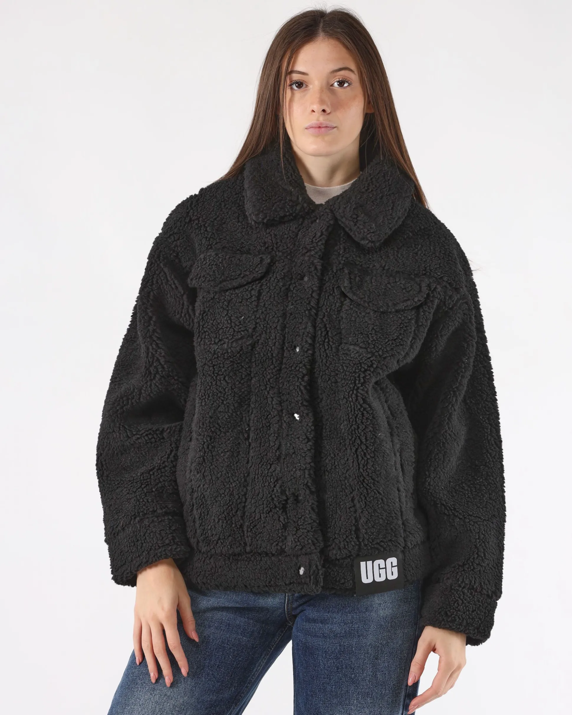 Giubbotto Frankie Sherpa Nero