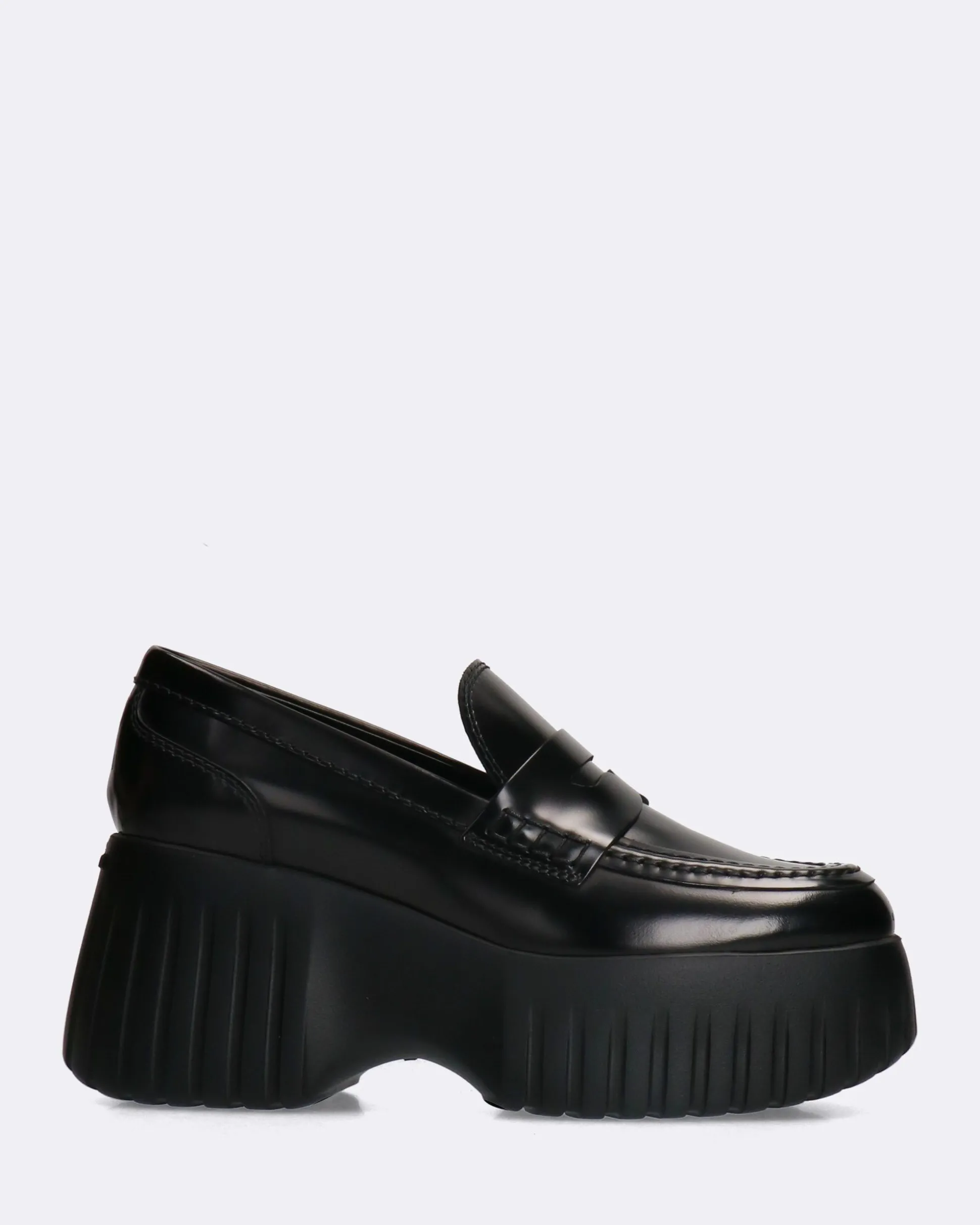 H-Stripes Wedge Mocassino