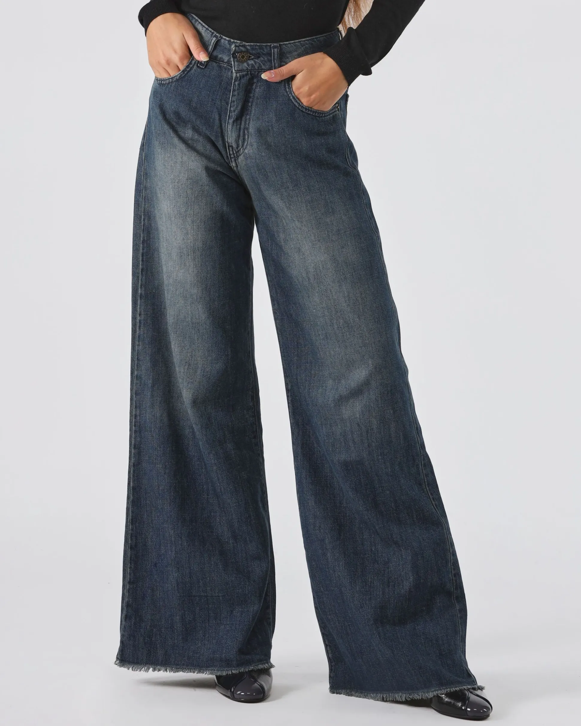 Jeans a palazzo