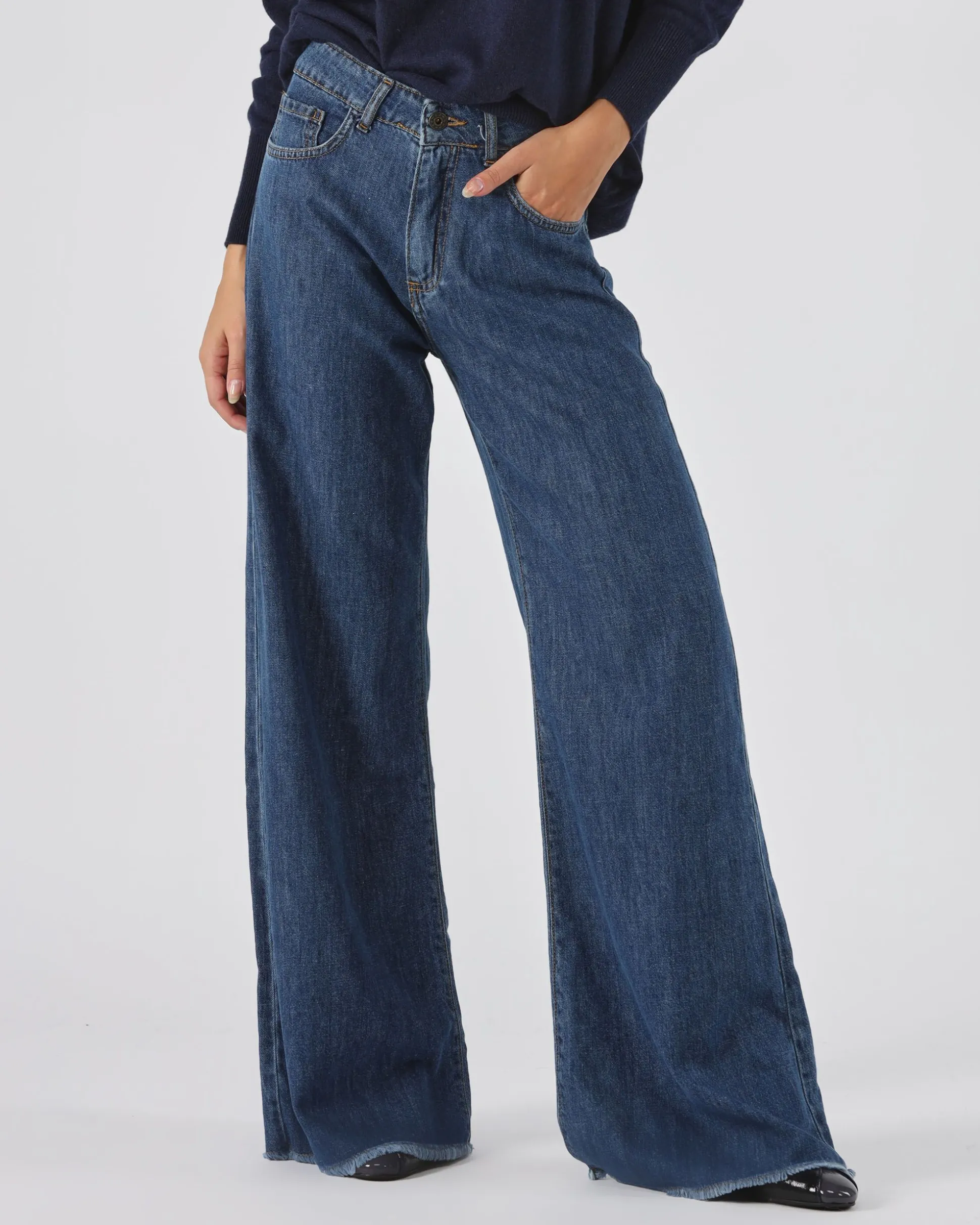Jeans a palazzo
