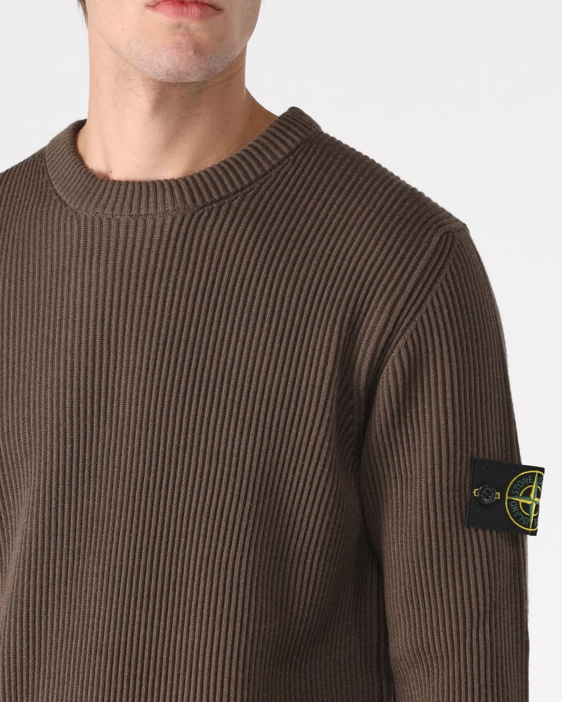 Maglia Full Rib RVS Wool