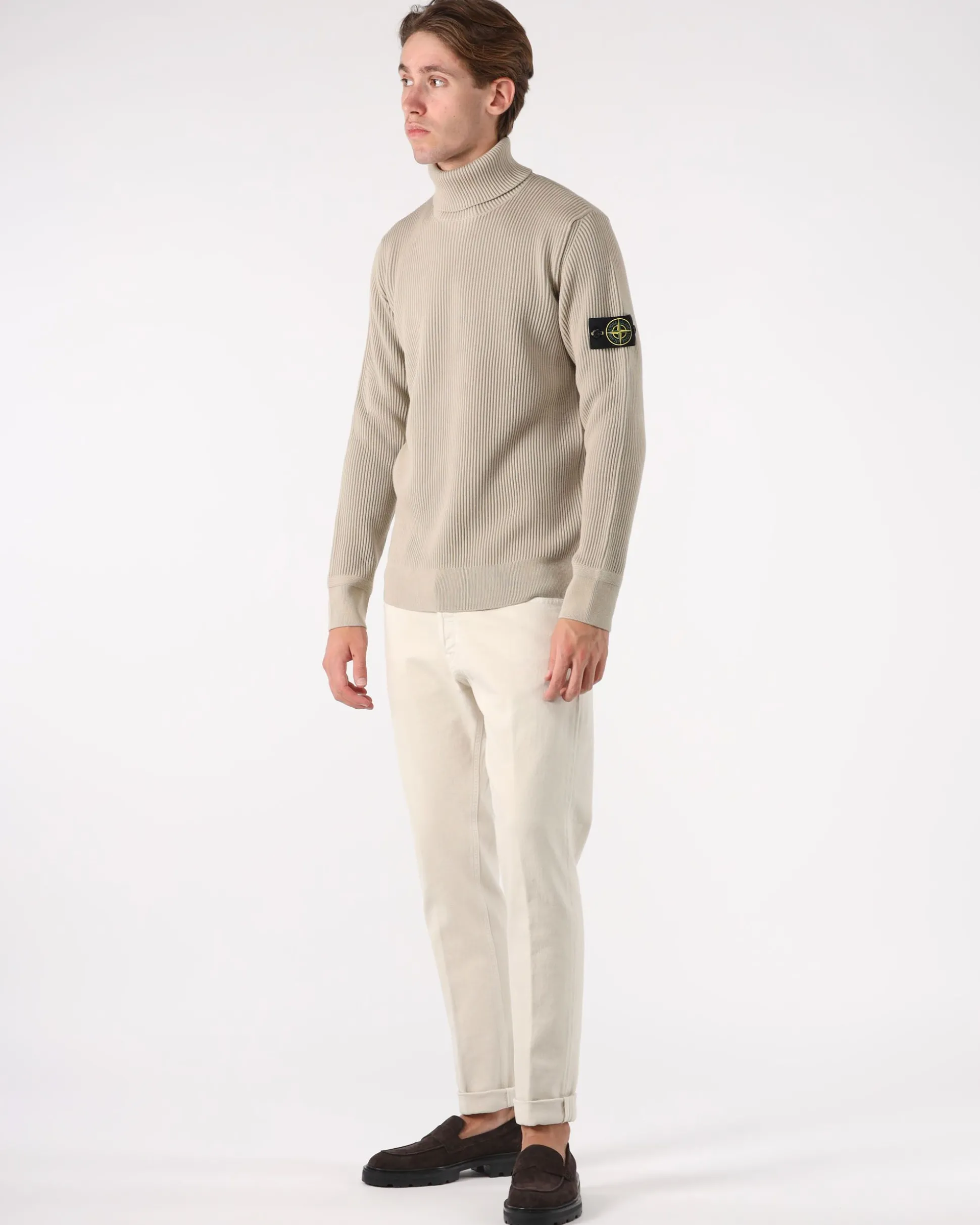 Maglia Full Rib RVS Wool