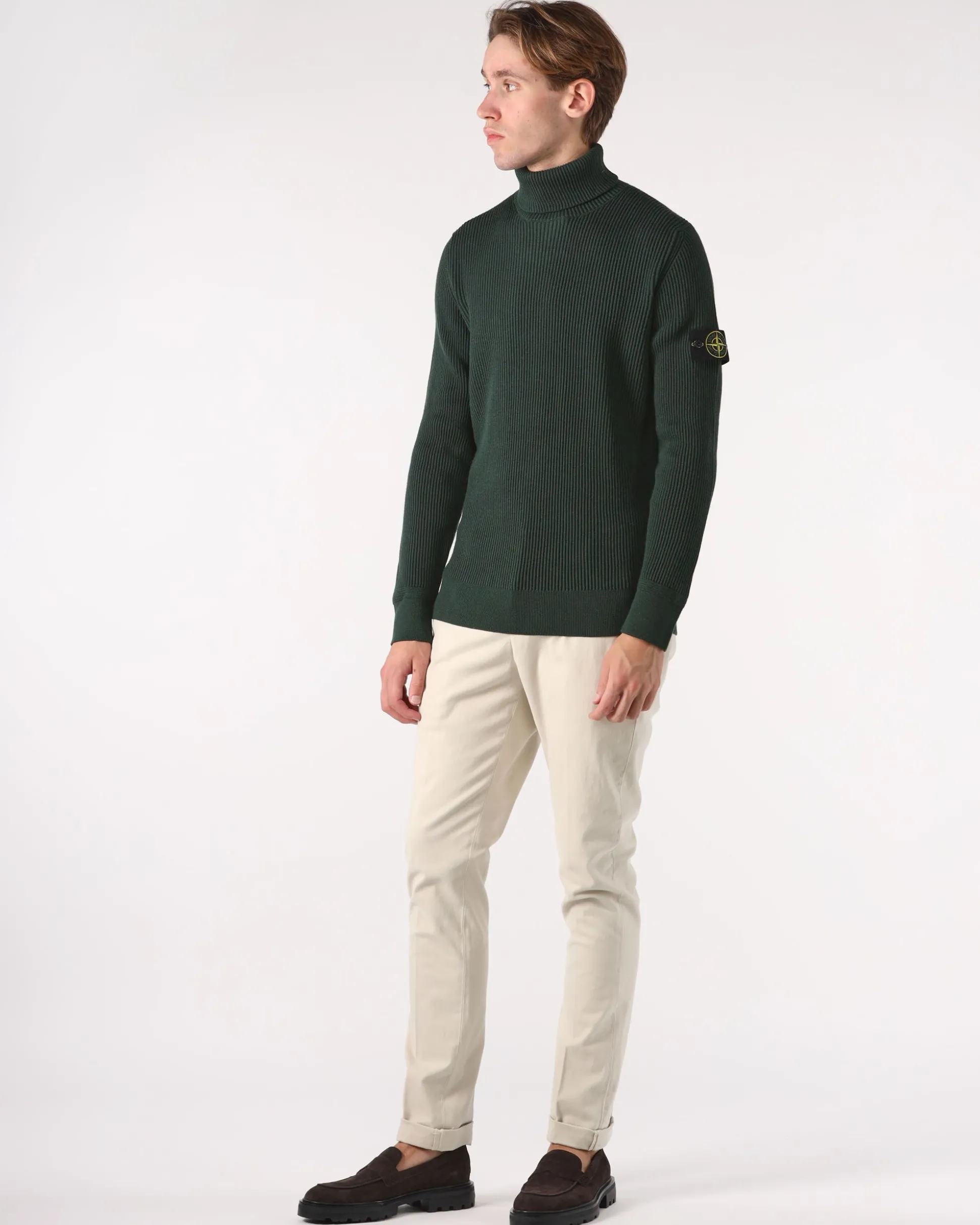 Maglia Full Rib RVS Wool