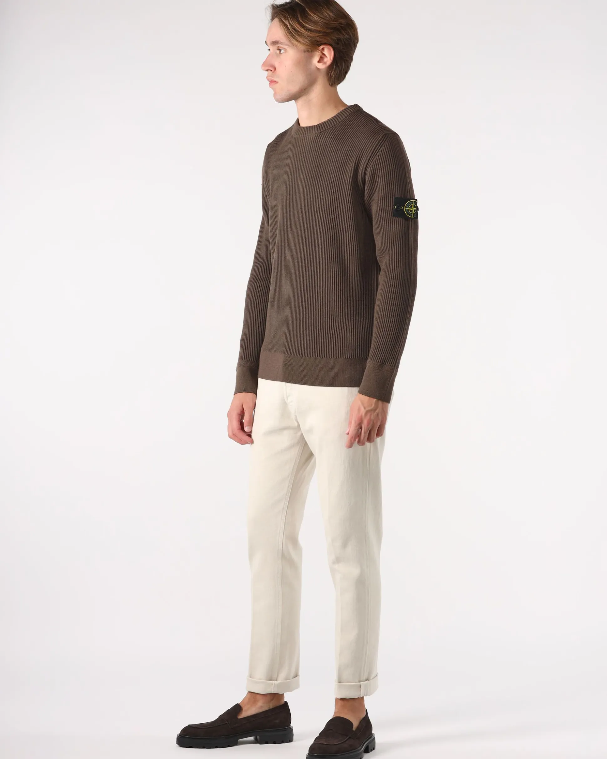 Maglia Full Rib RVS Wool