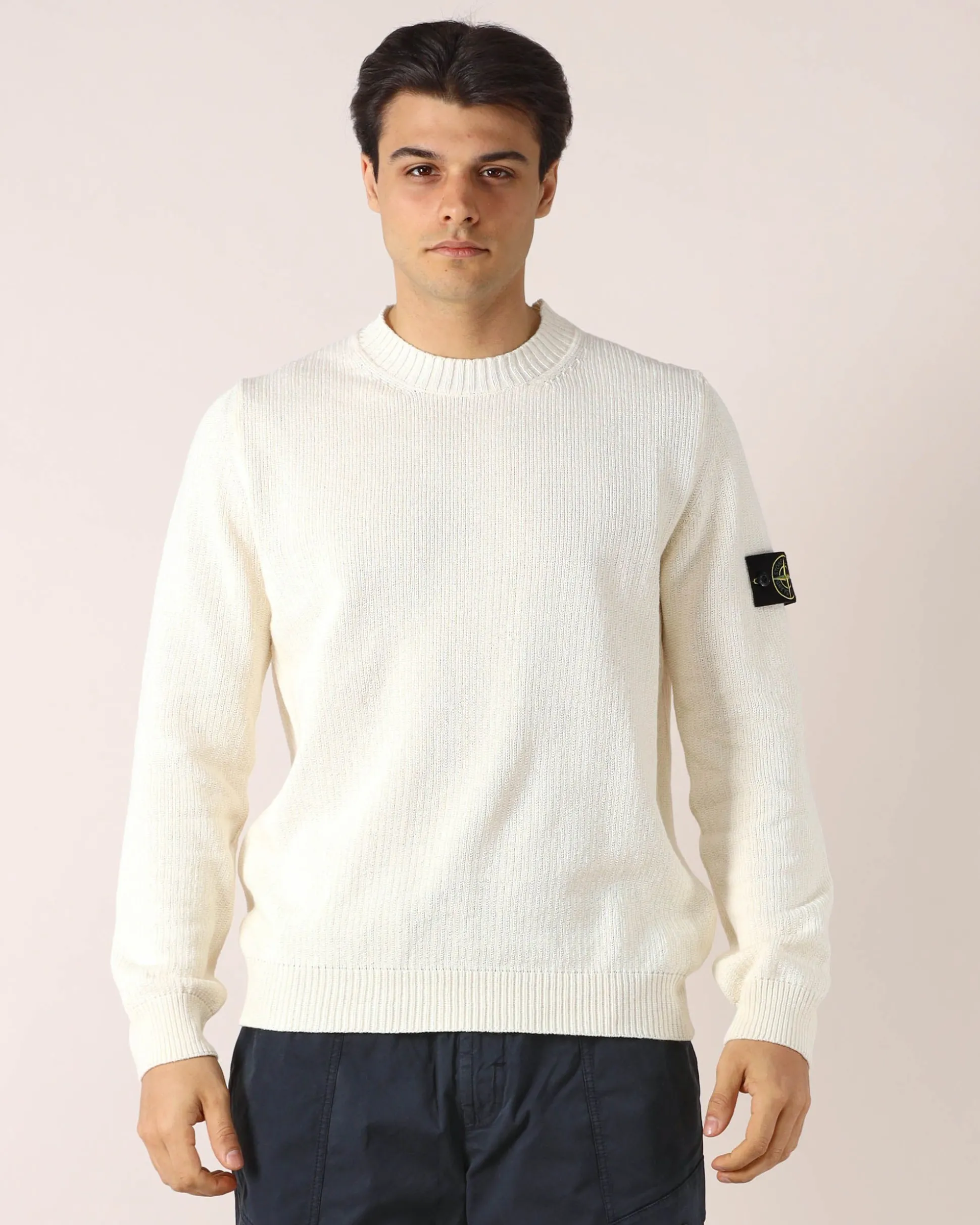 Maglia Girocollo Avorio