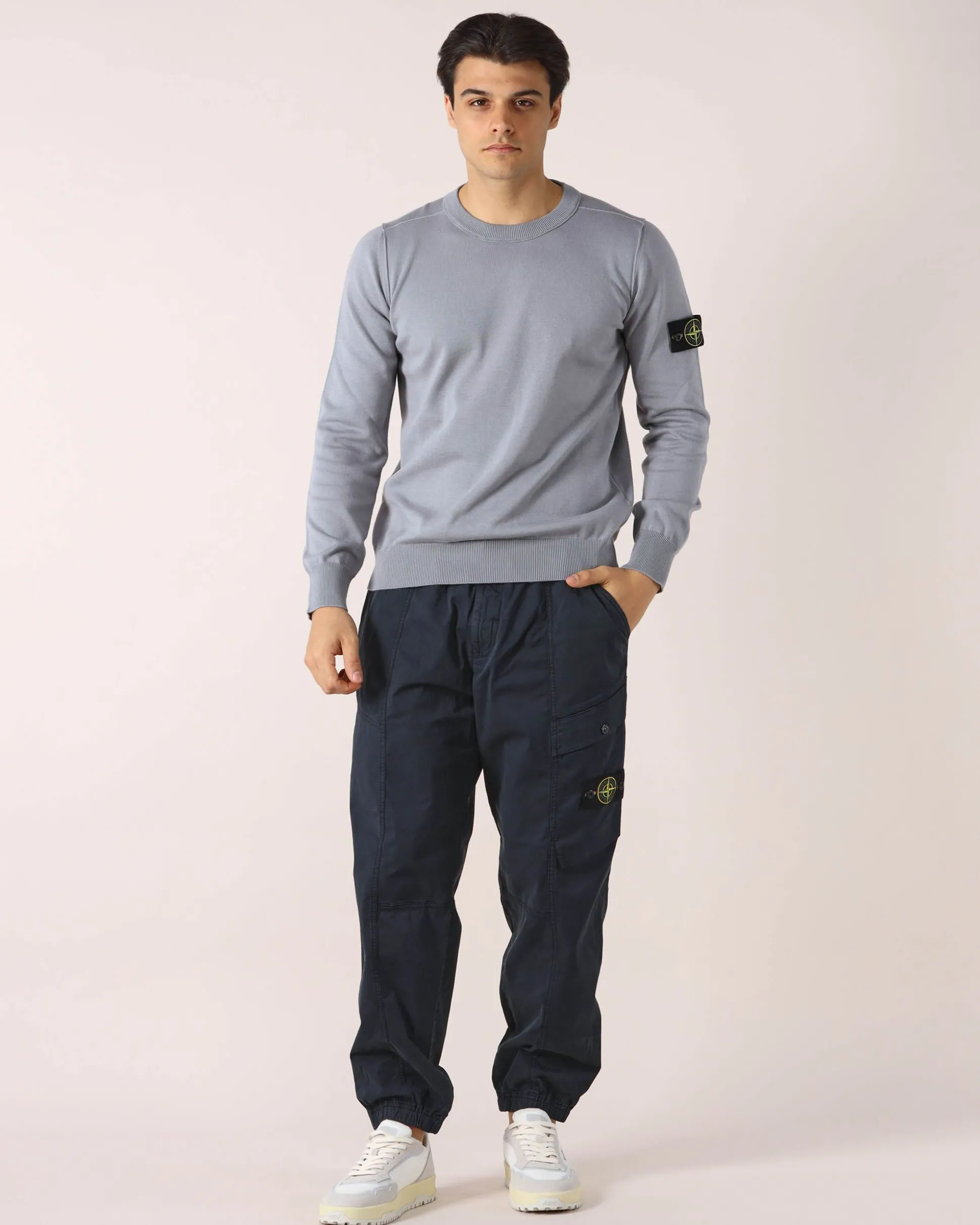 Maglia Girocollo Grigio