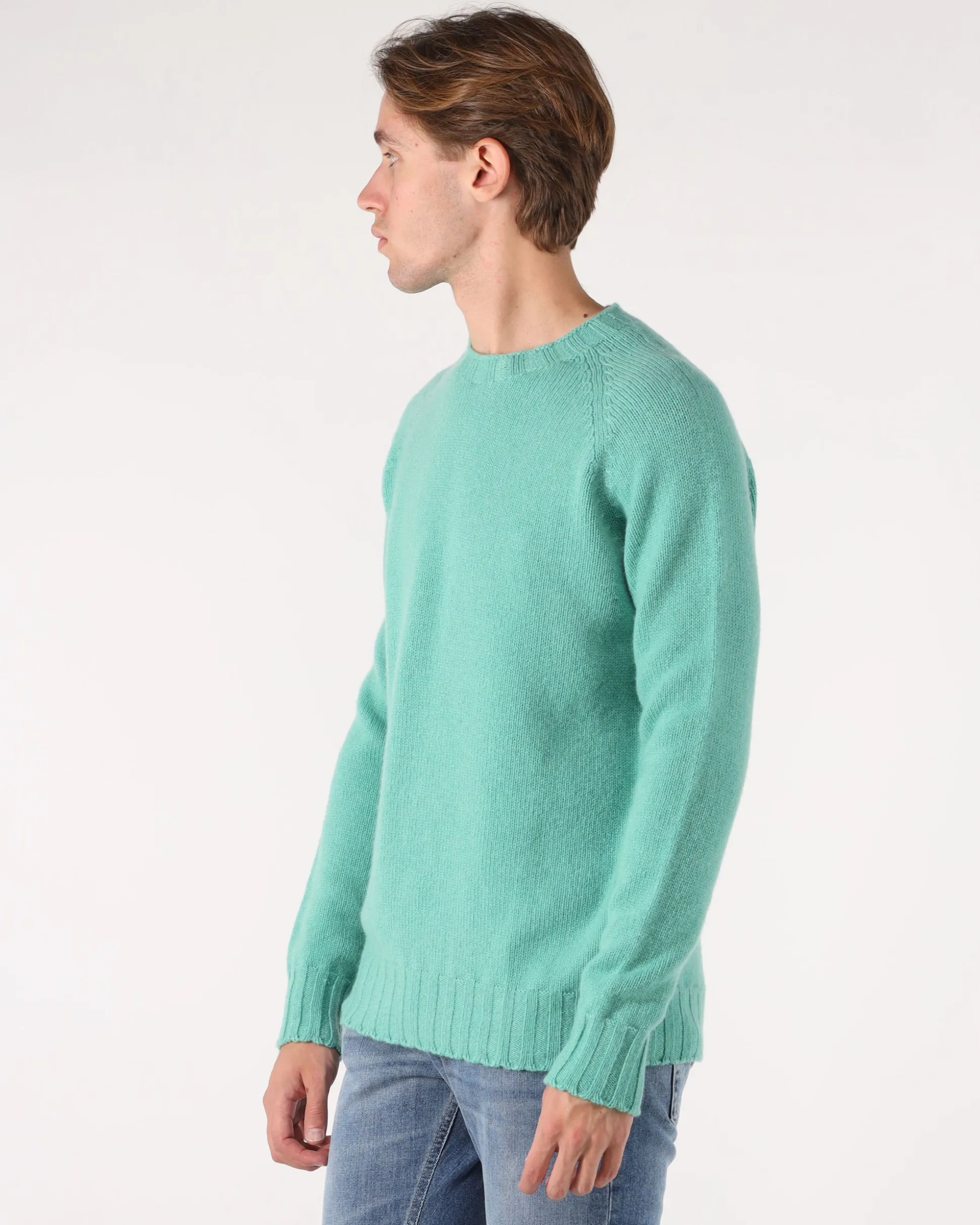 Maglione girocollo in cashmere