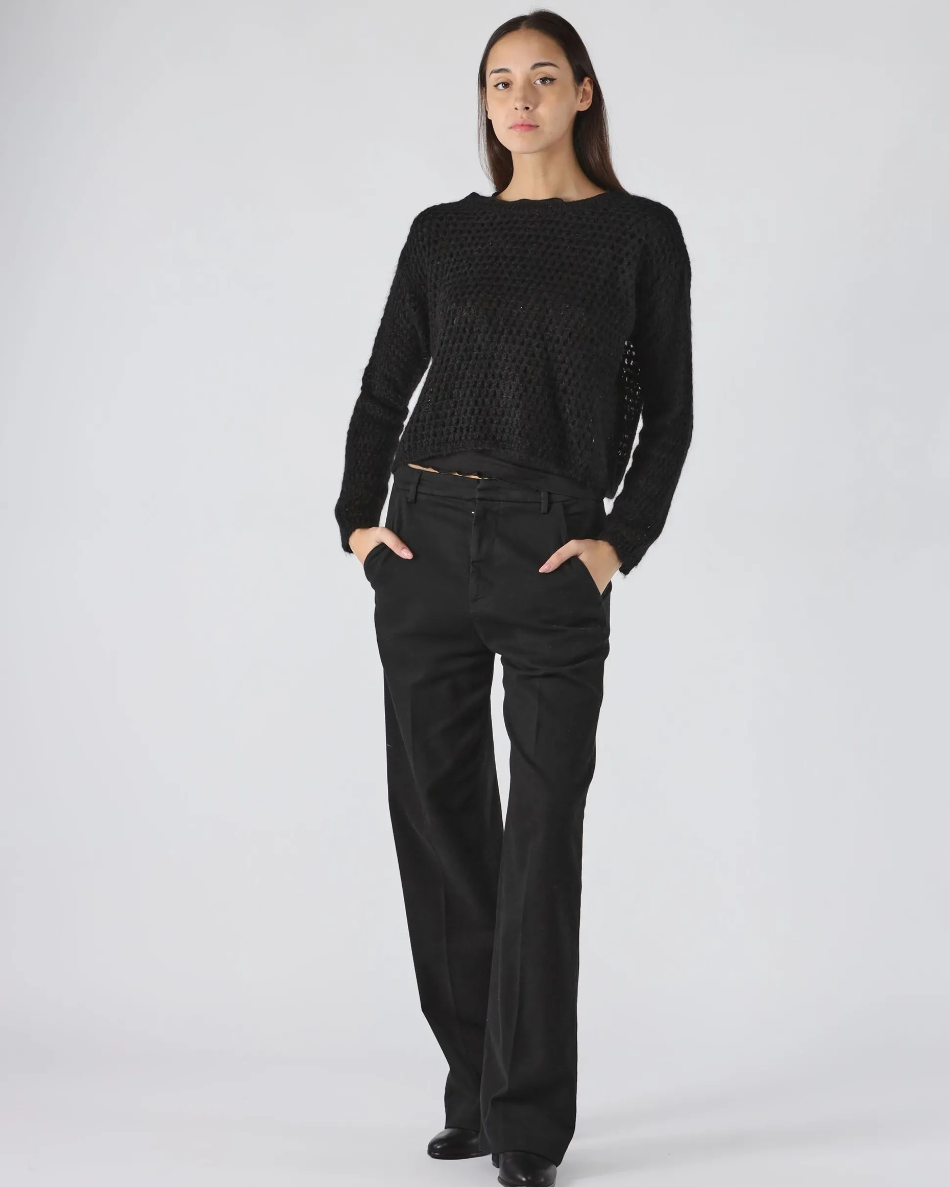 Maglione traforato