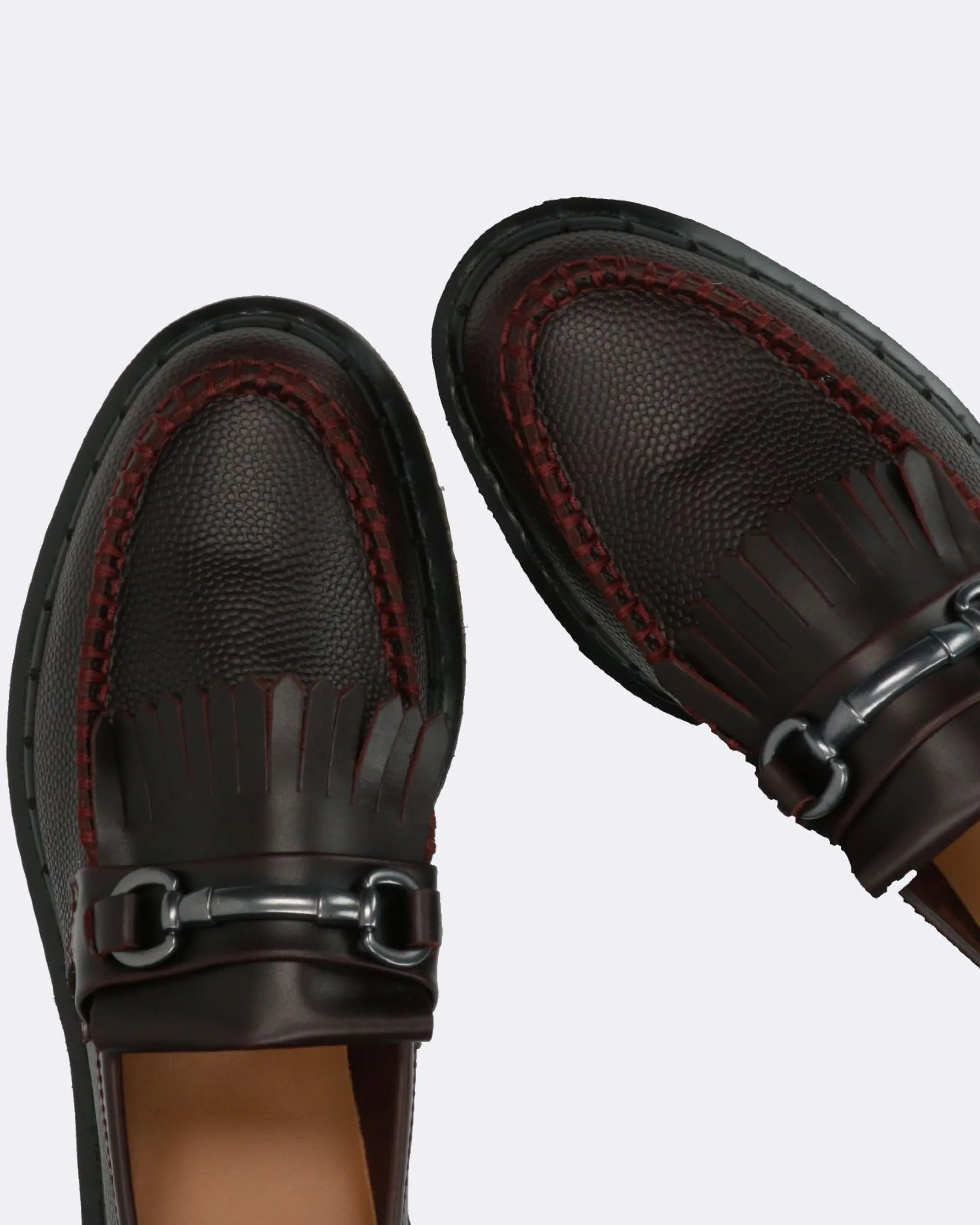 Mocassini Adrian Snaffle Oxblood Atlas