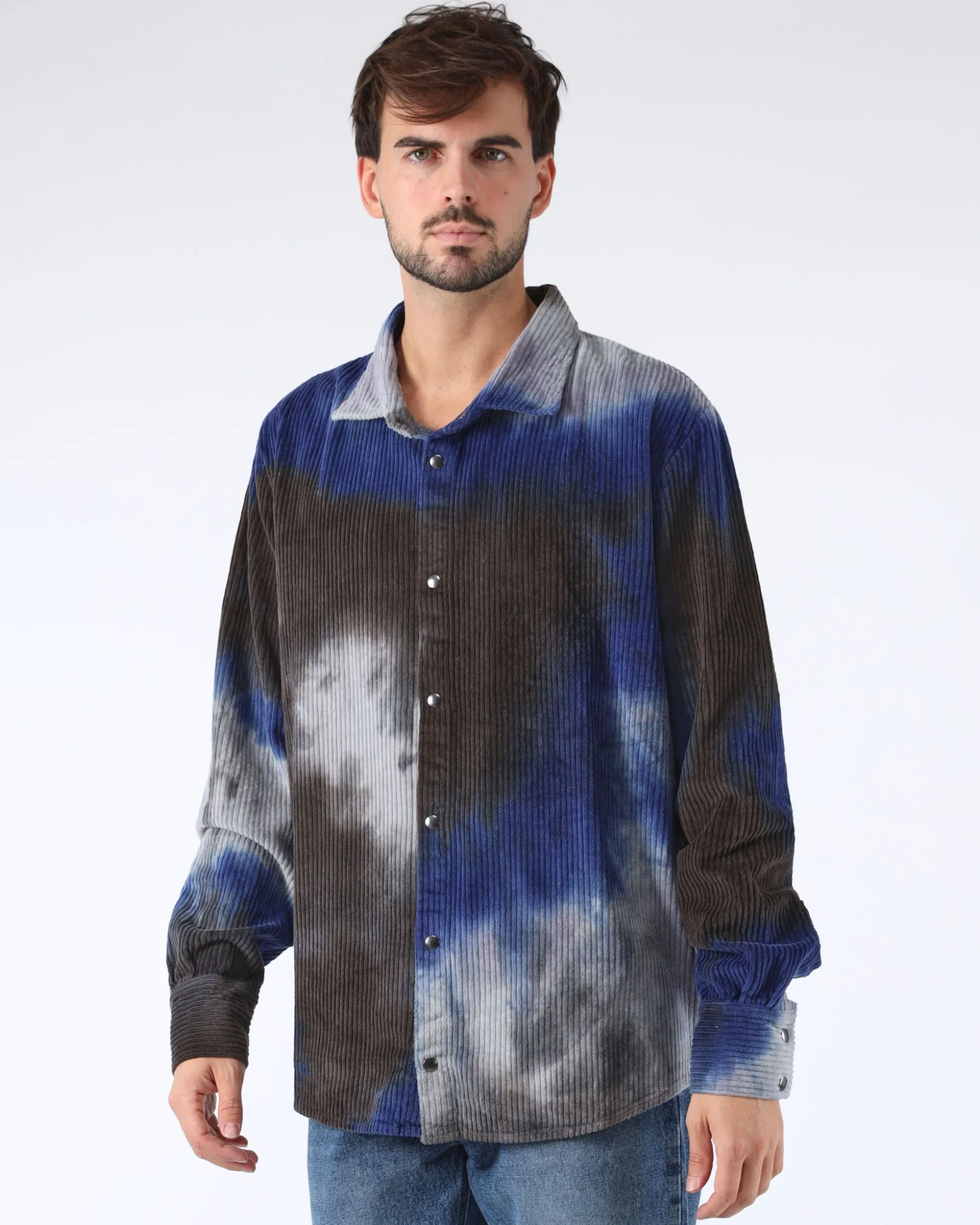 Multicolor Velvet Shirt
