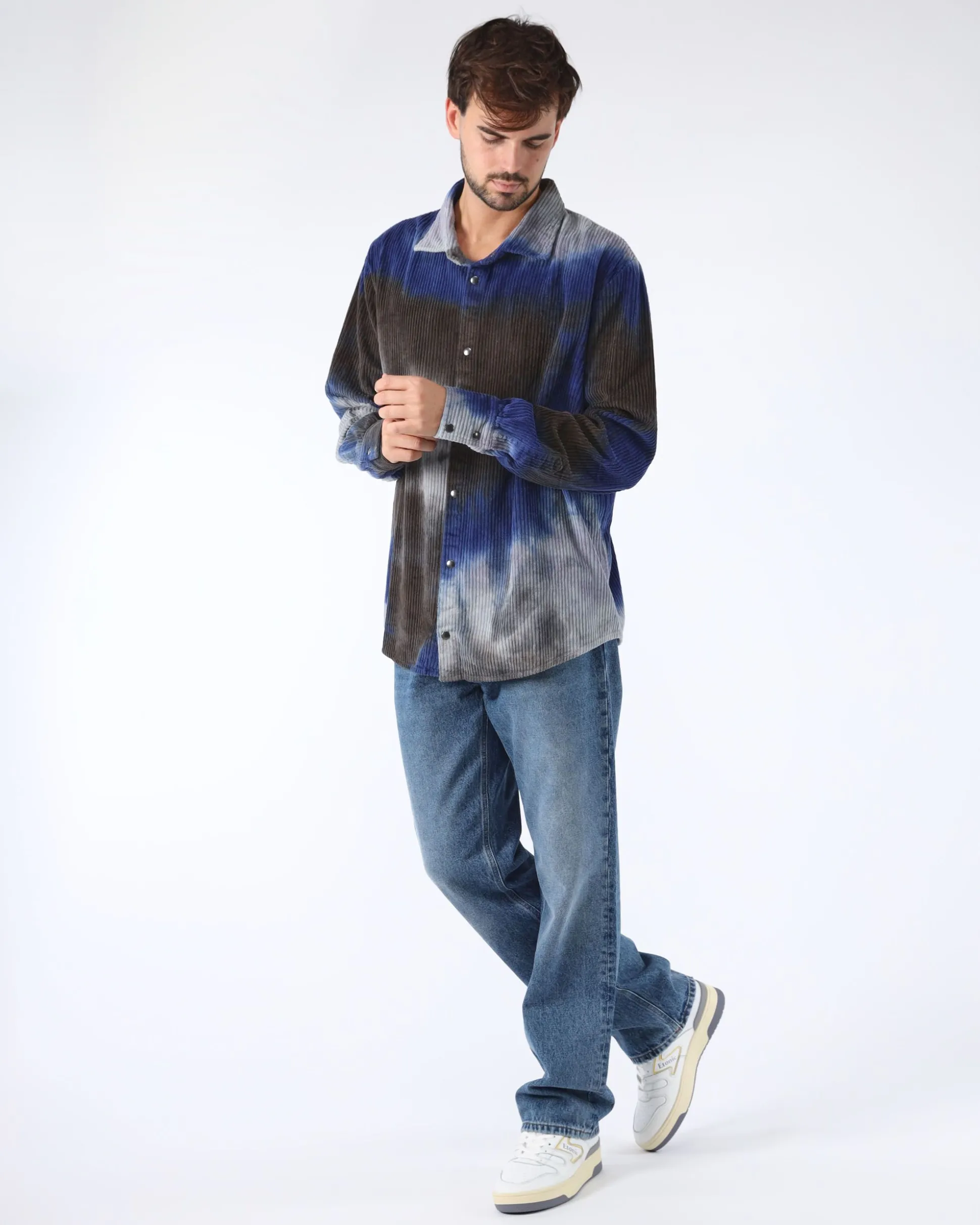 Multicolor Velvet Shirt