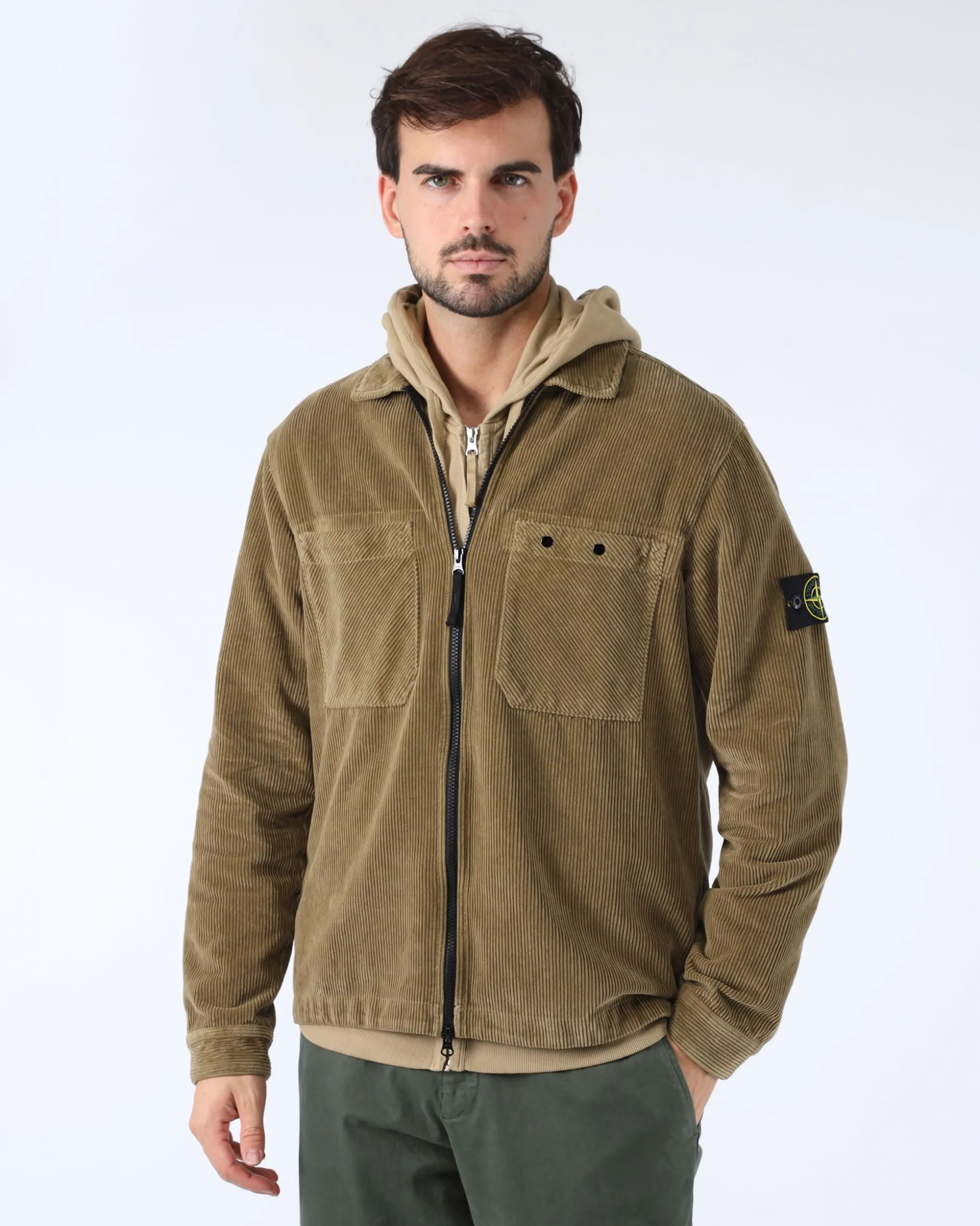 Overshirt in cotone organico