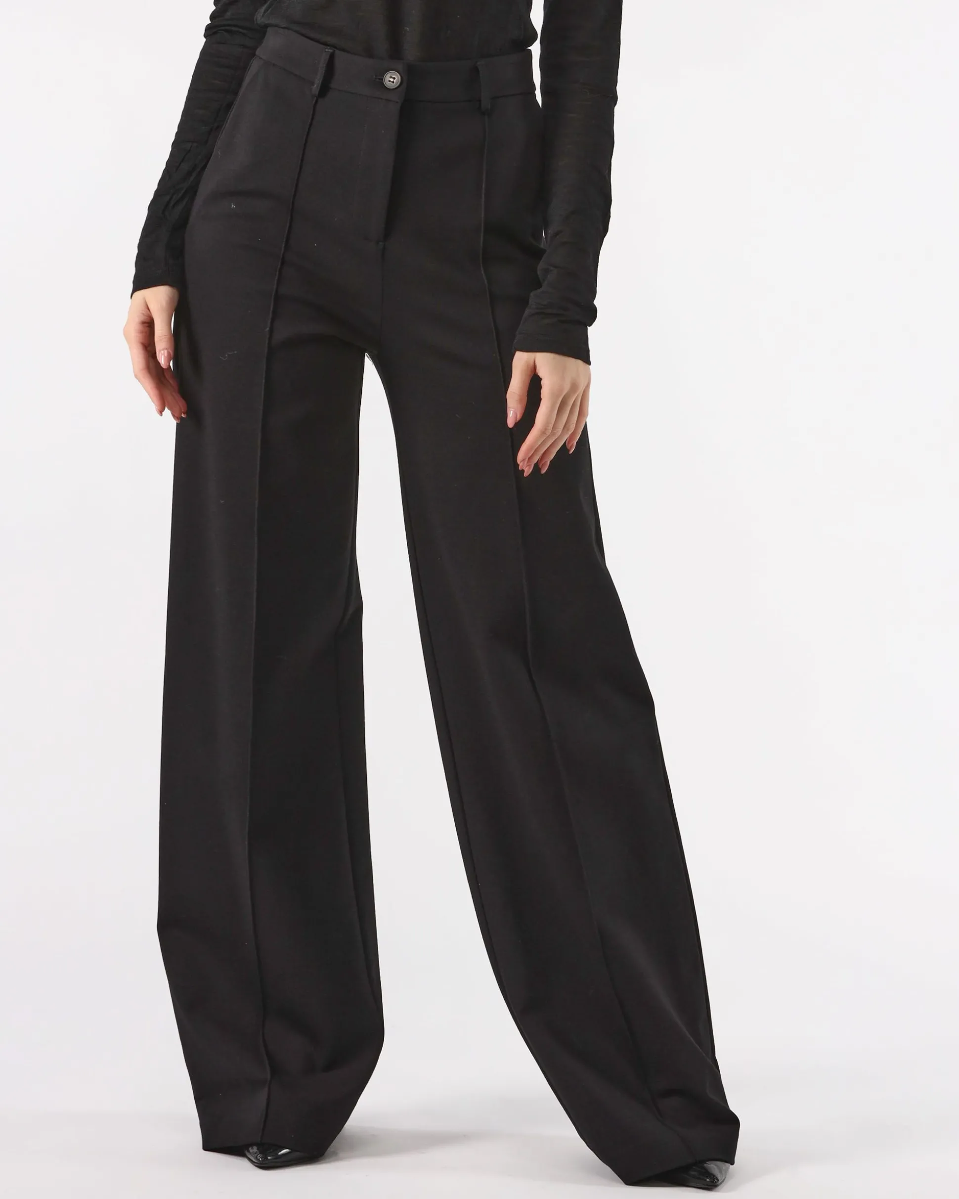 Pantalone Ampio Paris Nero