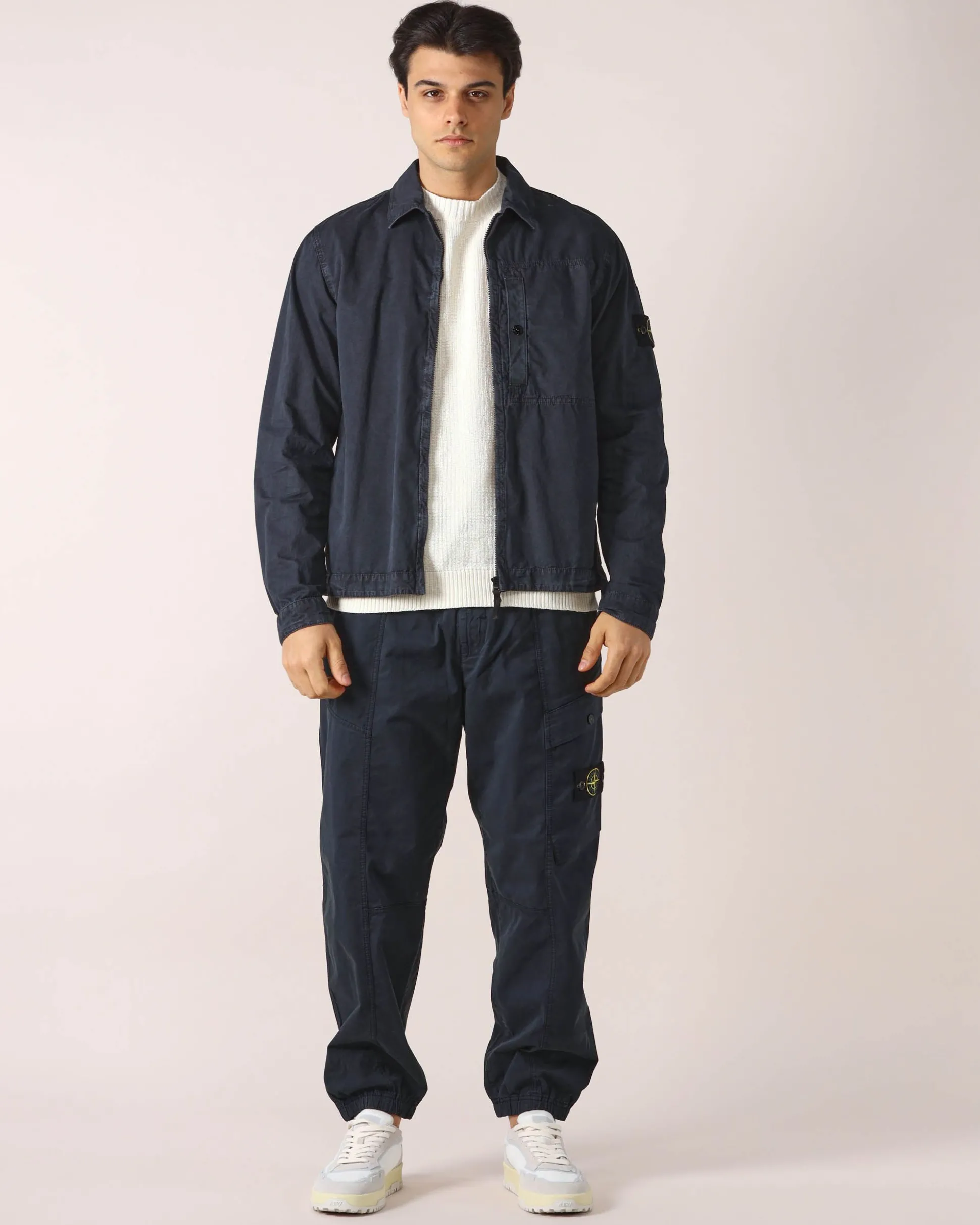 Pantaloni Cargo Blu