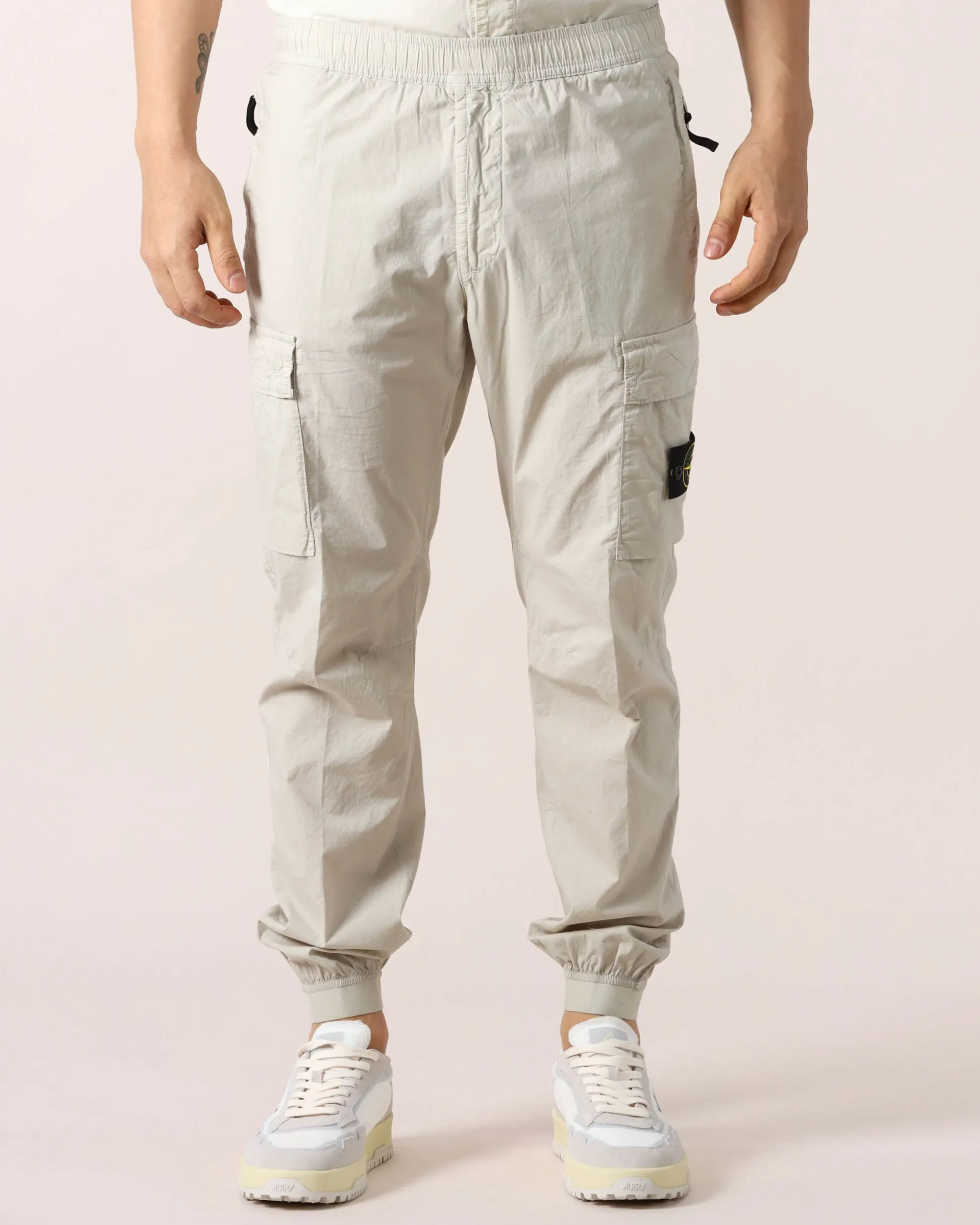Pantaloni Cargo Sabbia