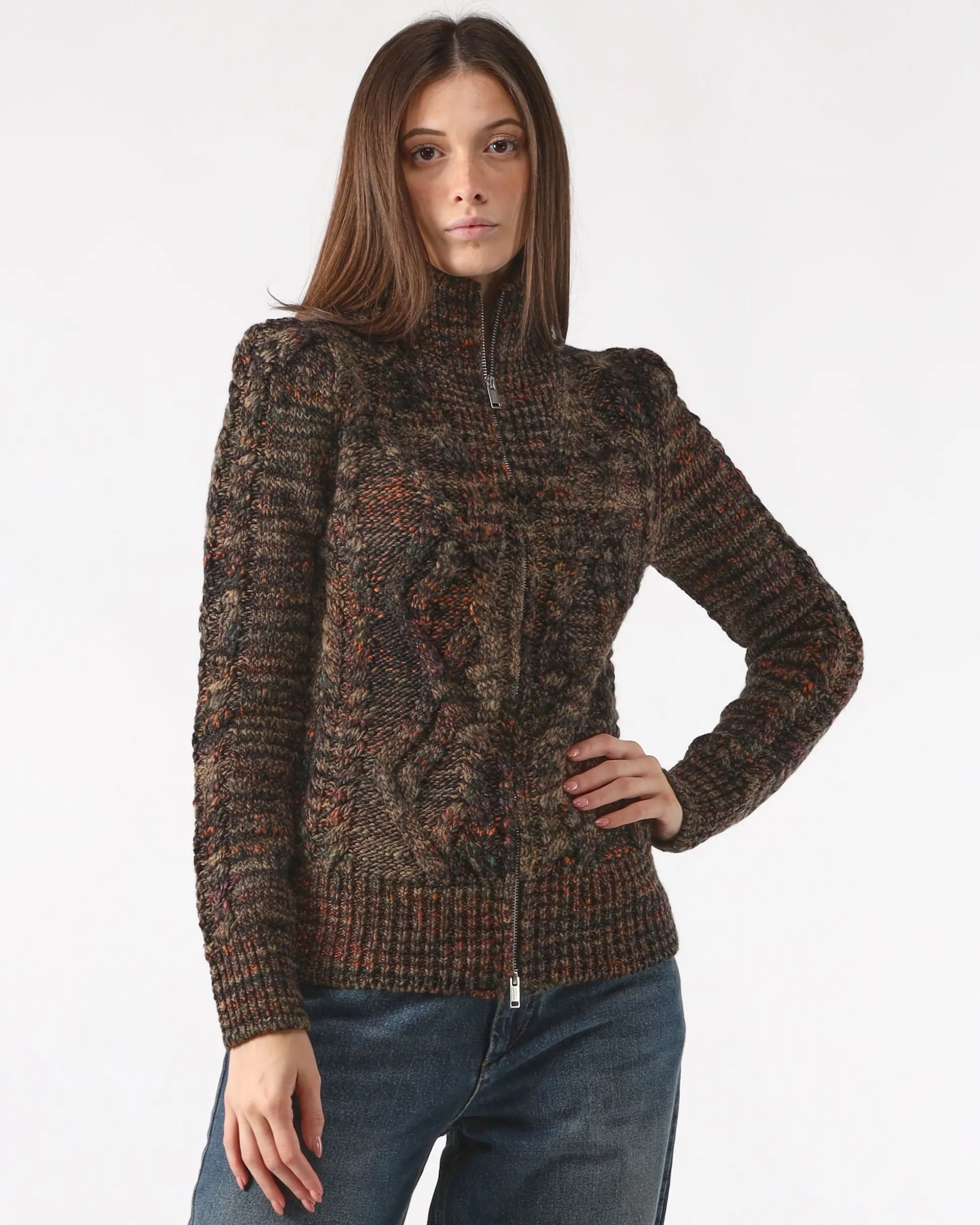 Reanna Cardigan con Zip