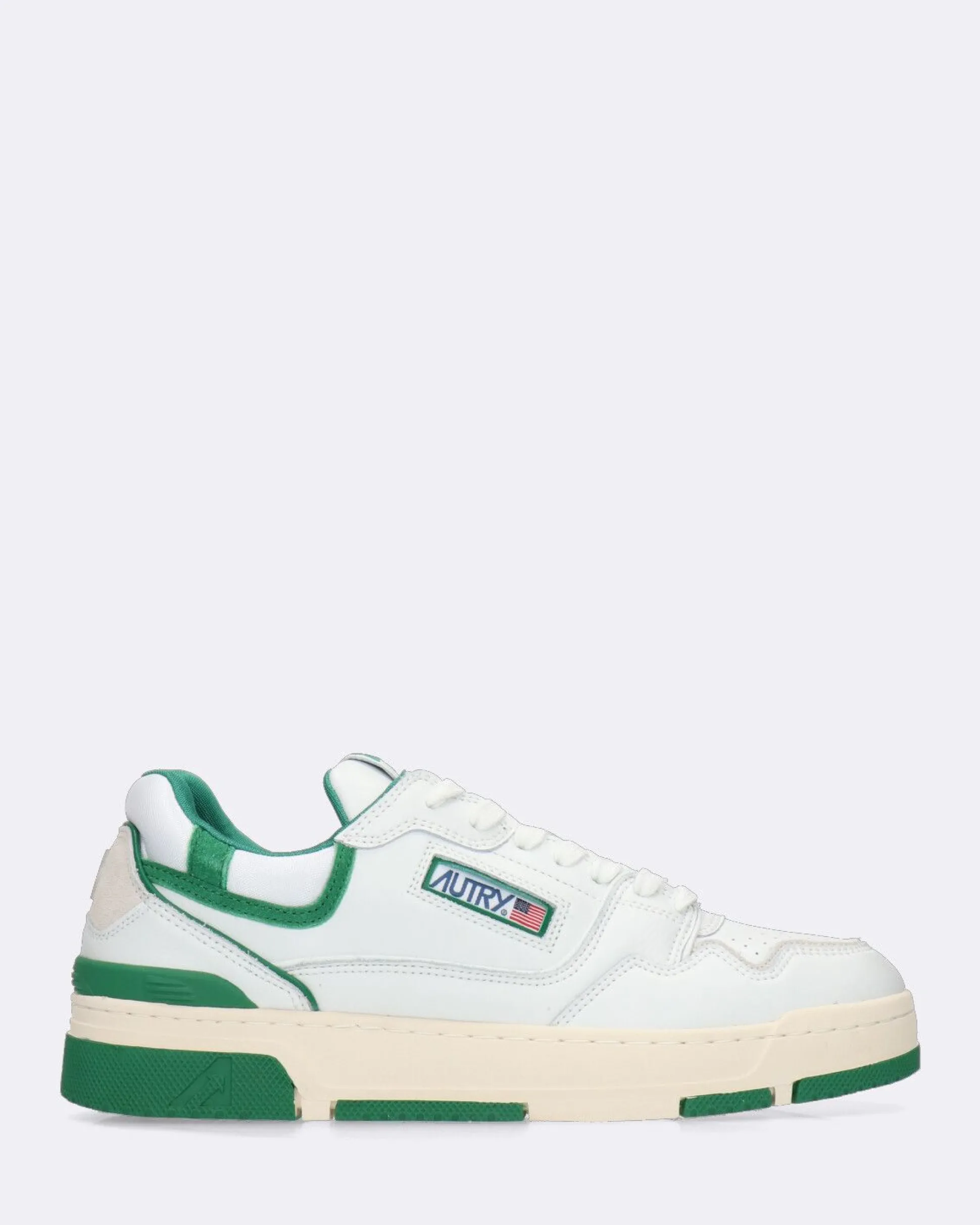 Sneakers Basse CLC Bianche e Verdi