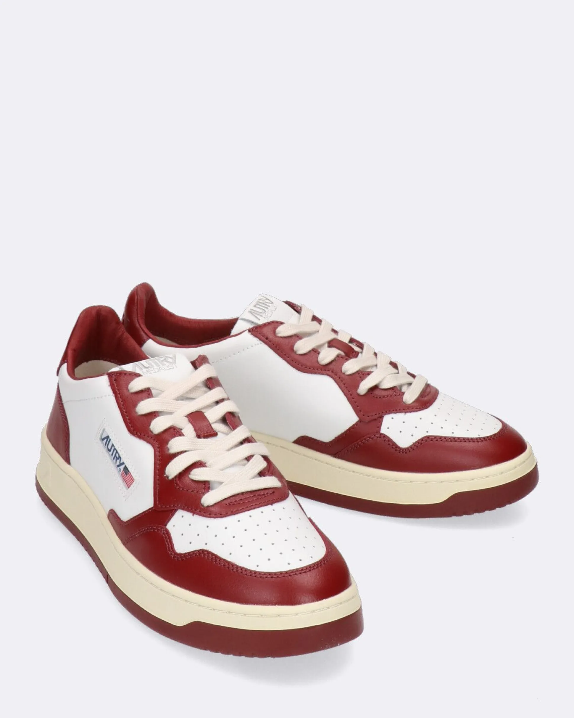sneakers_basse_medalist_b_3-2.webp Sneakers Basse Medalist Bianche e Bordeaux