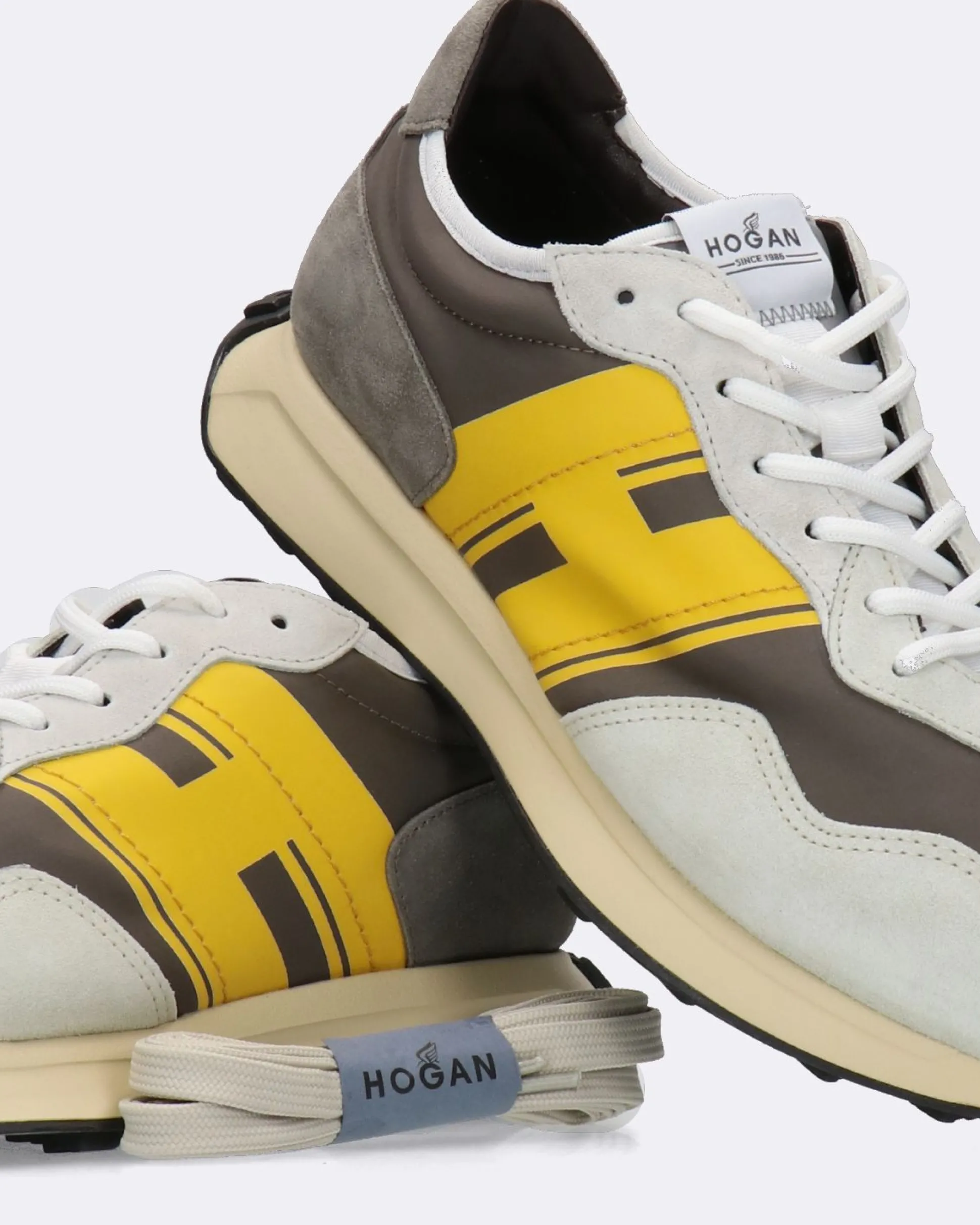 Sneakers H601 Grigio e Giallo