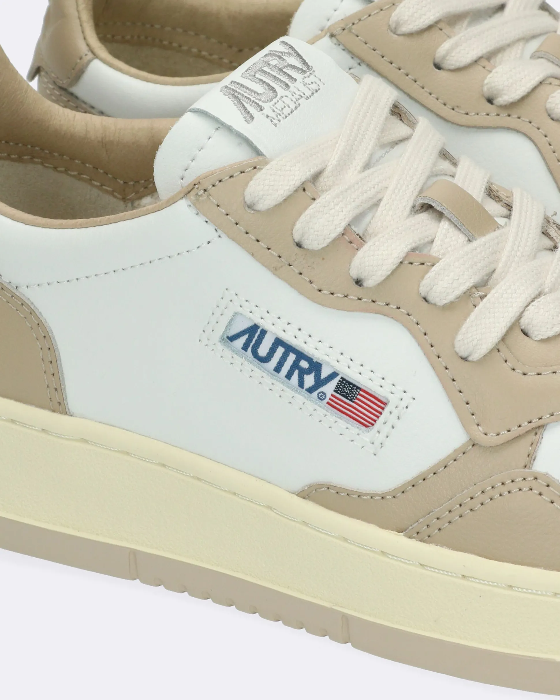 Sneakers Medalist colore bianco e talpa