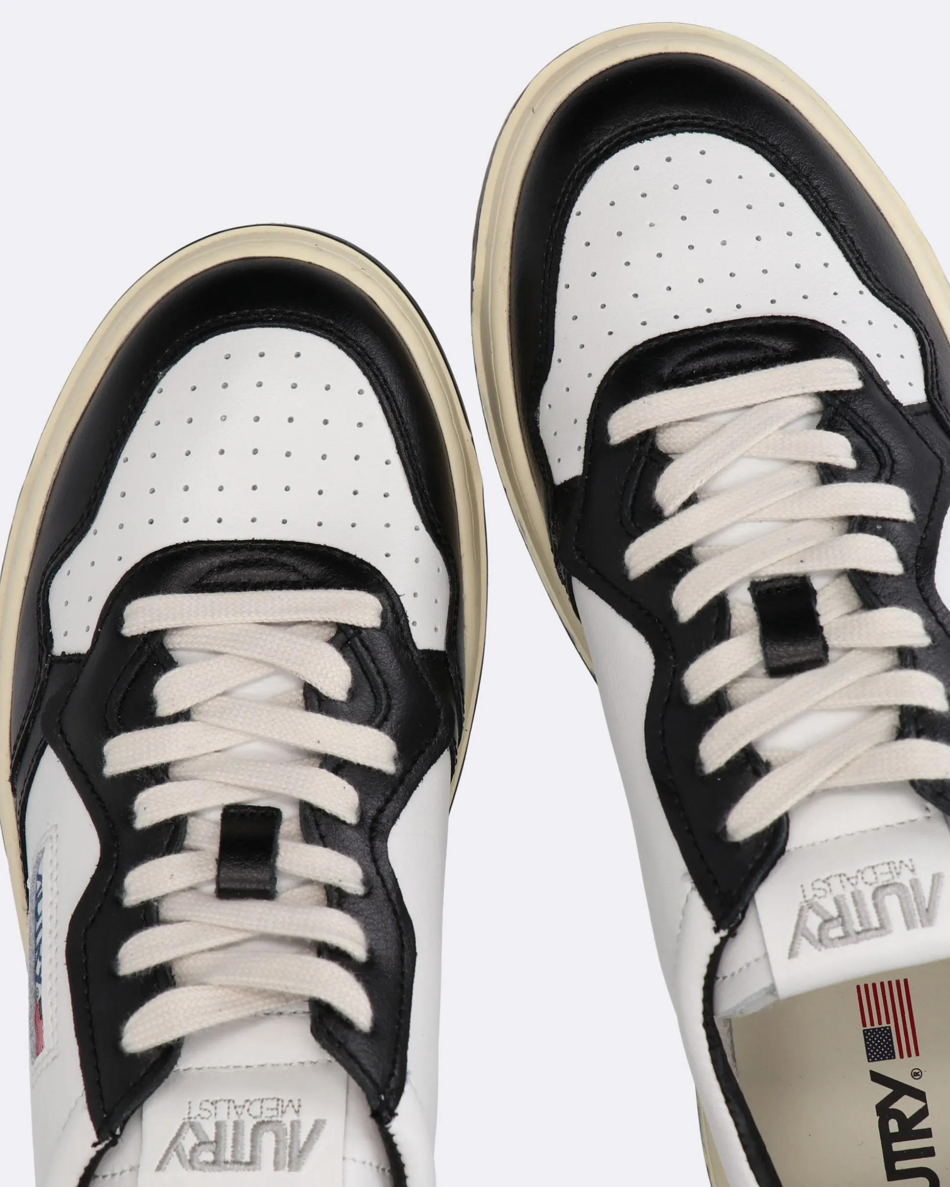 Sneakers Medalist colore bianco e nero