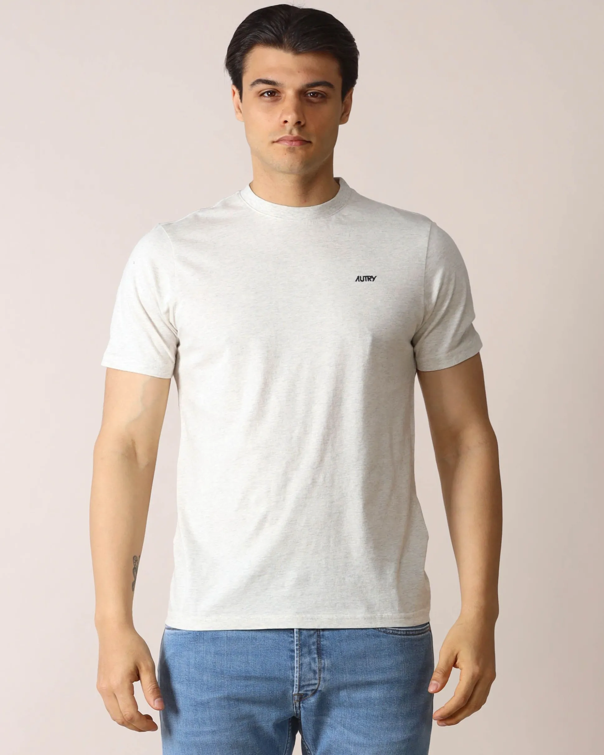 T-Shirt Grigio Melange